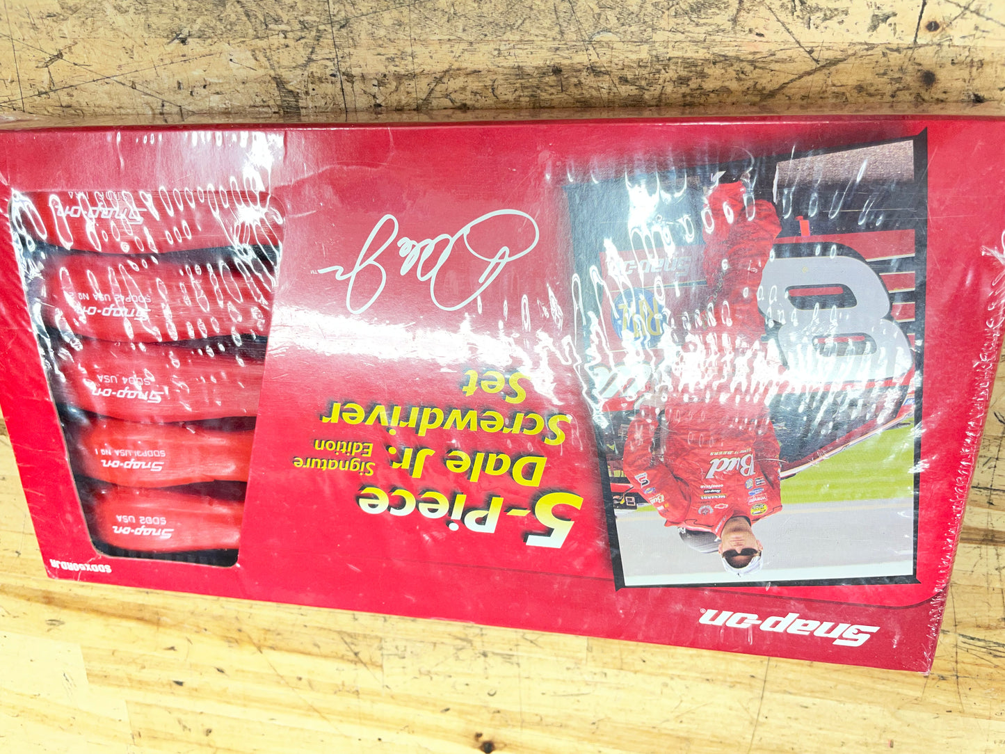 Snap On Dale Earnhardt Jr. Signature Edition 5pc Screwdriver Set NIB USA SDDX50RDJR