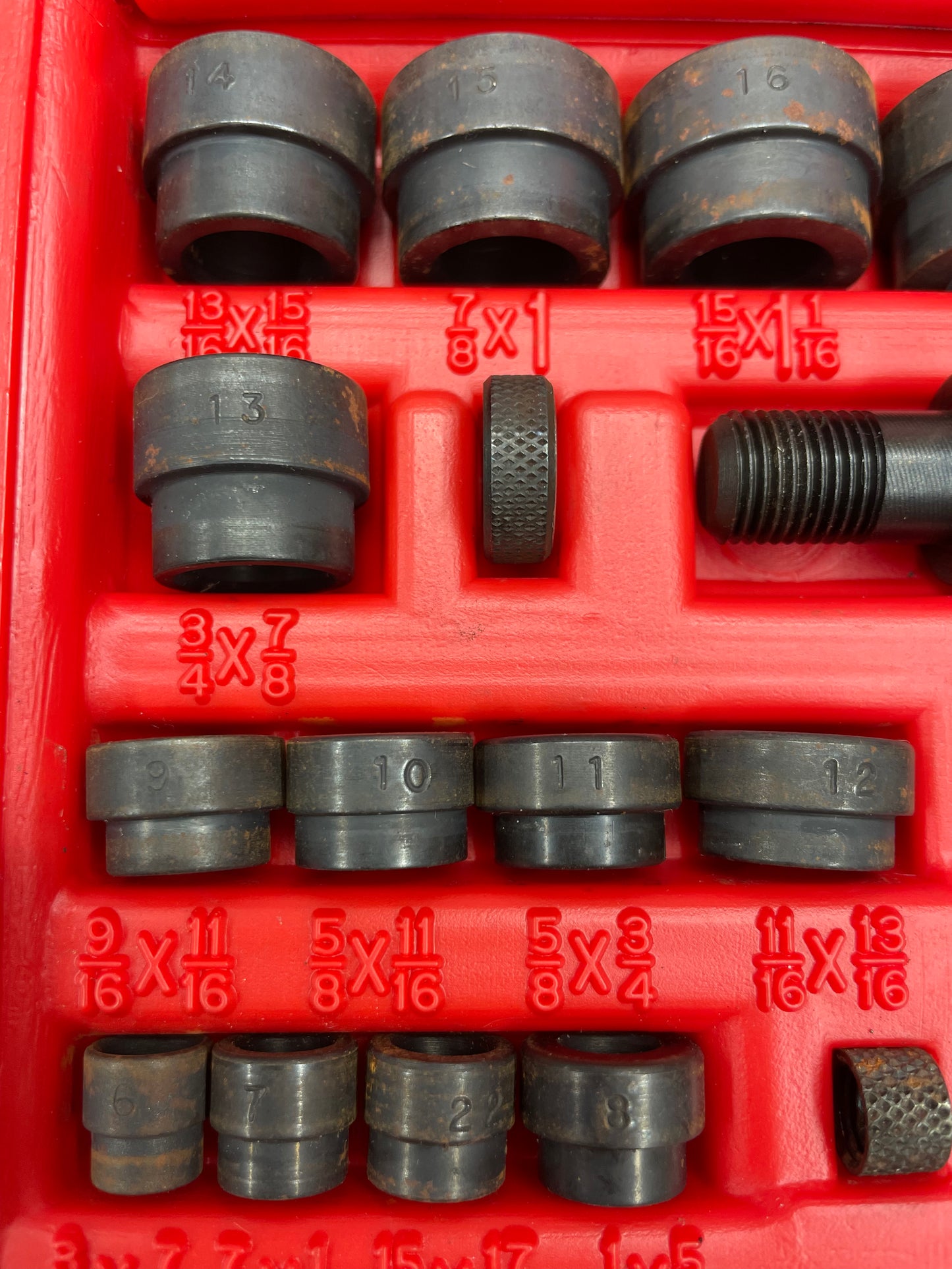 Snap On Bushing Driver Set USA A157C