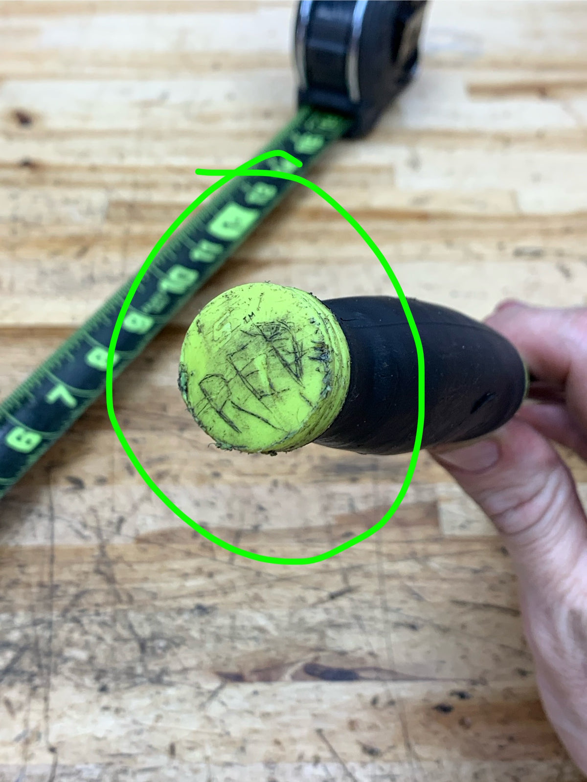 Snap On 3/8” Long Soft Grip Ratchet HIVIZ USA FHL80