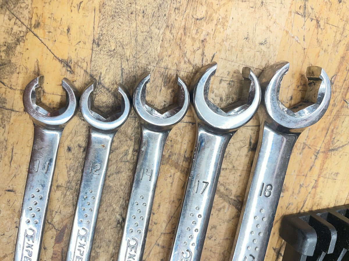 Expert Metric Flare Wrench Set 5pc 9-19mm E112503