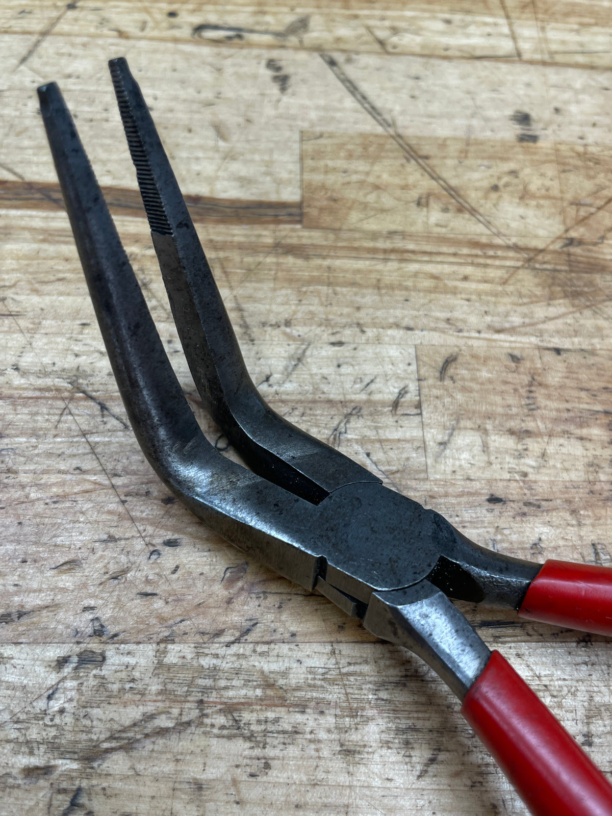 Snap On 90 Degrees Bent Needlenose Pliers 497CCP