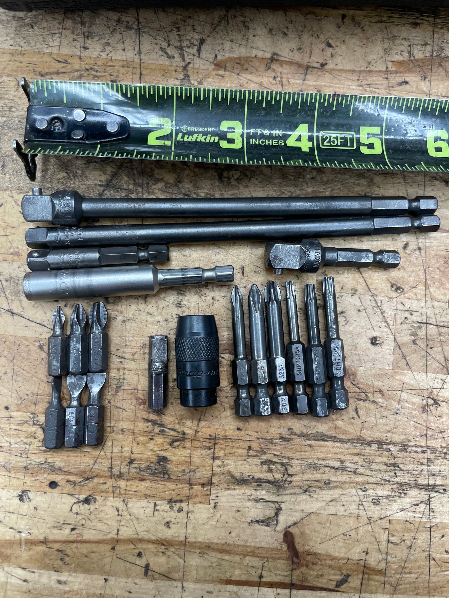 Snap On Hex Bit and Extenstion Set USA SDMEXT19K