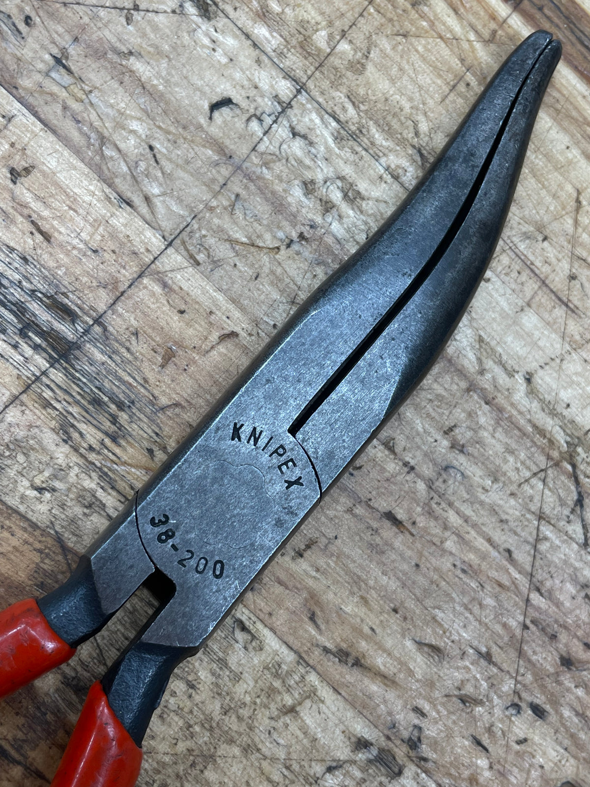 Knipex Bent Wave Needlenose Pliers 38-200 GERMANY