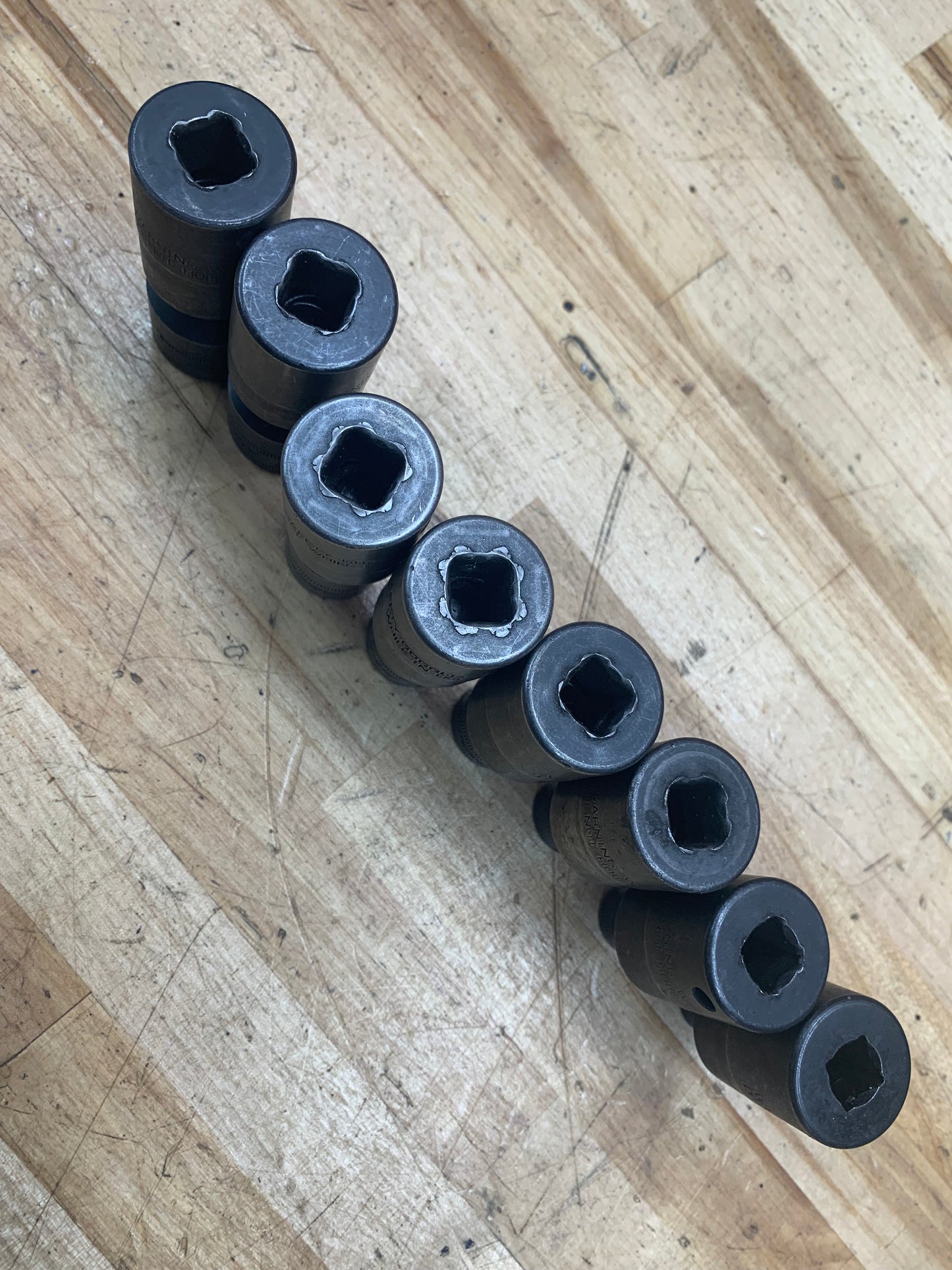 Snap On Metric 3/8” Impact Swivel Universal Socket Set 8pc