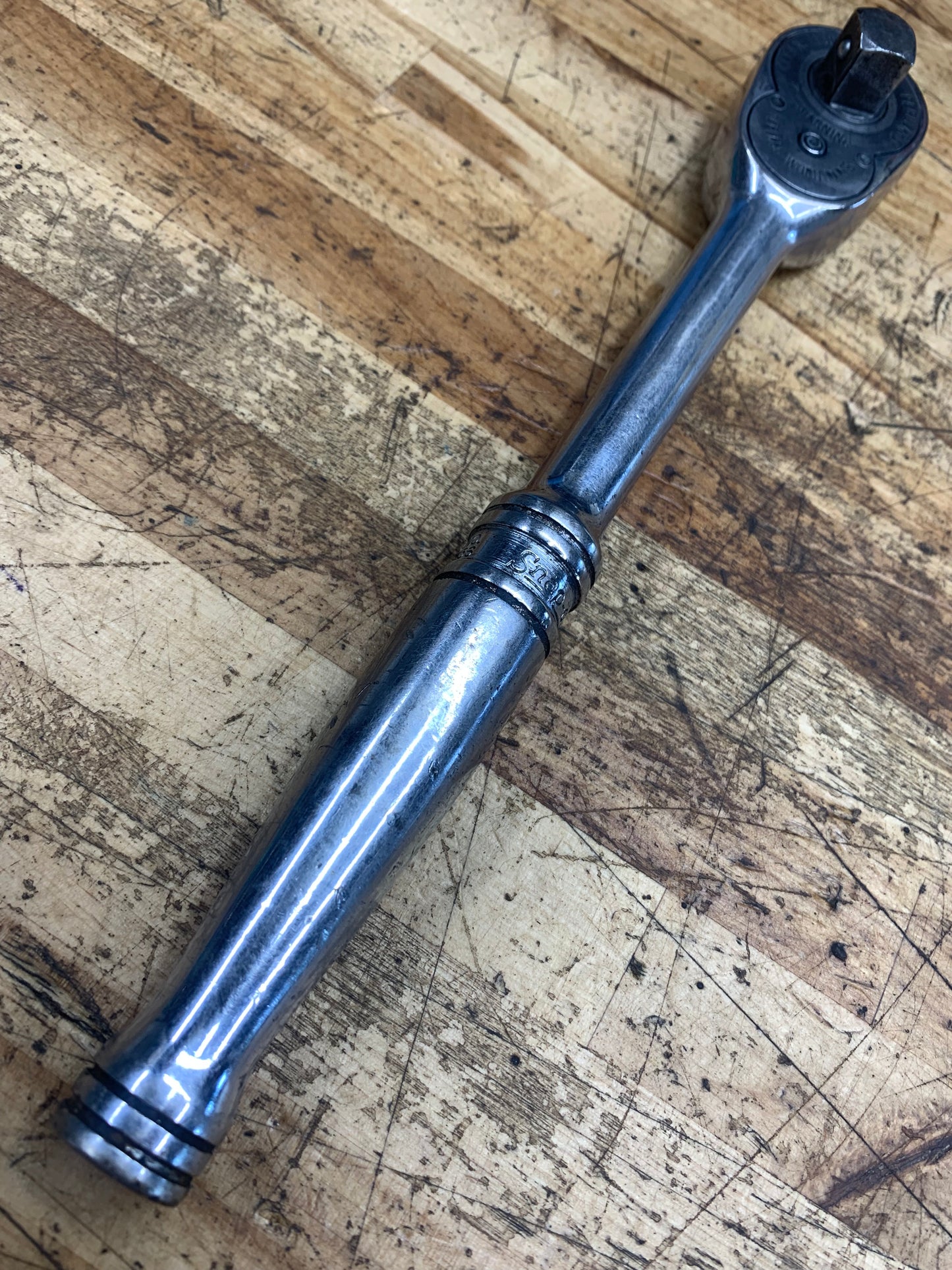 Snap On 3/8" Locking Vintage 1982 Ratchet USA S713