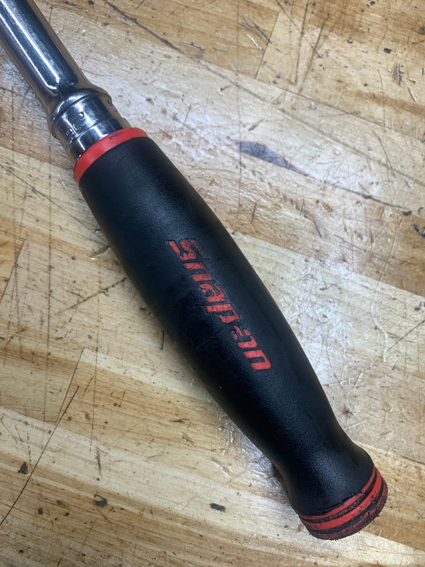 Snap On 1/2” Long Ratchet Soft Grip USA SHLF80A