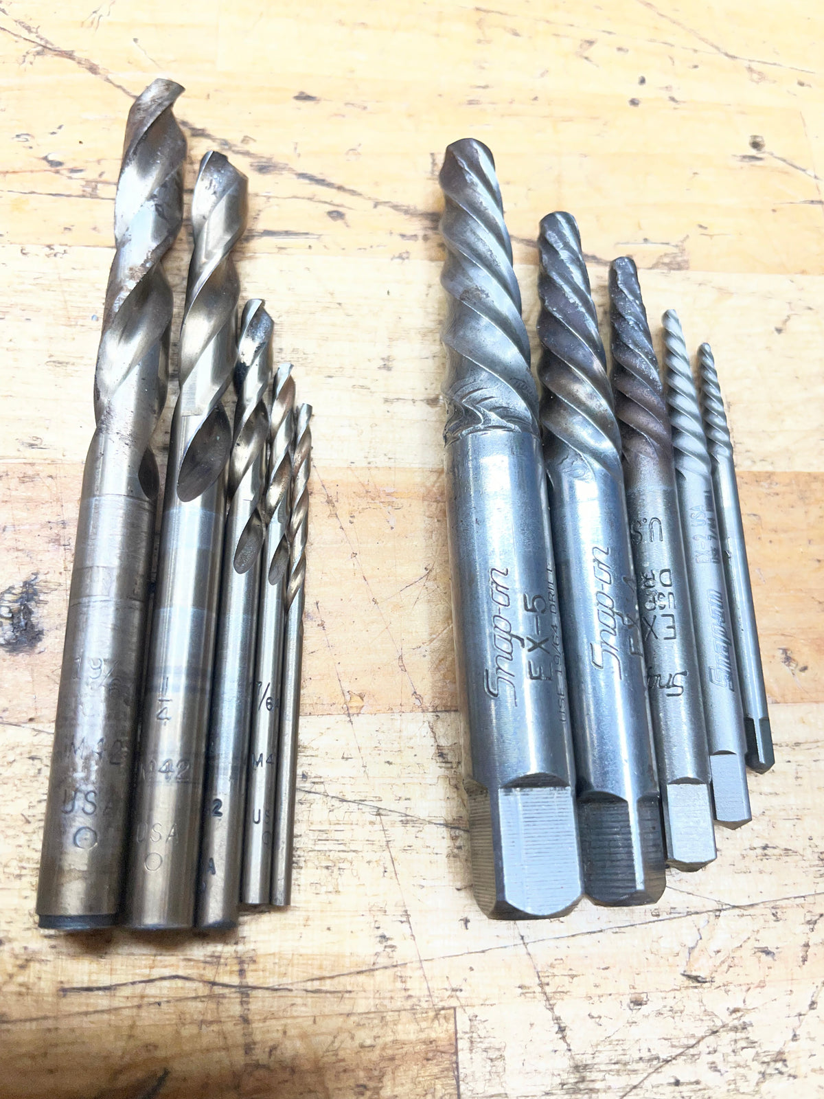 Snap On Broken Bolt Extractor Set USA DEX10