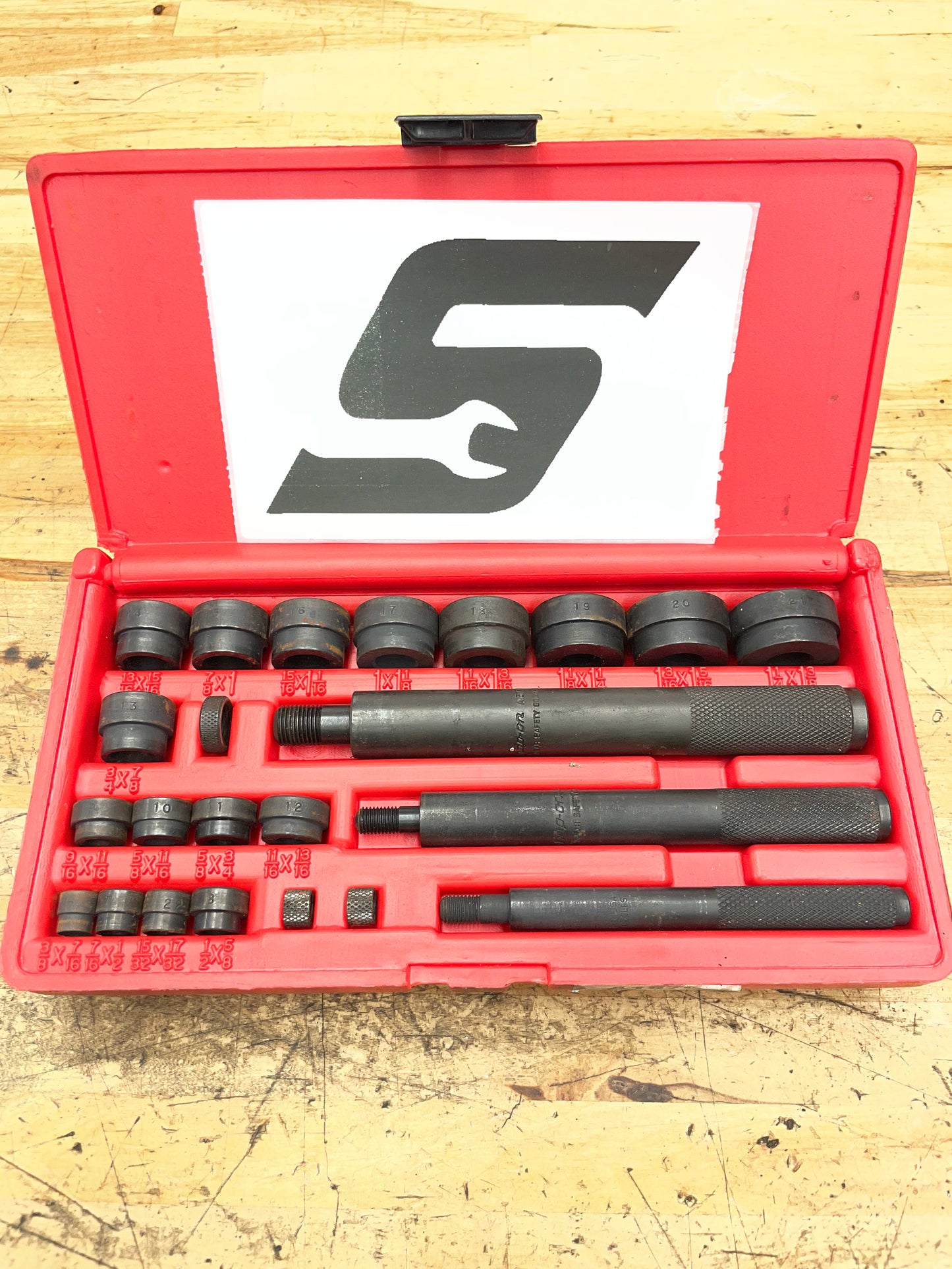 Snap On Bushing Driver Set USA A157C