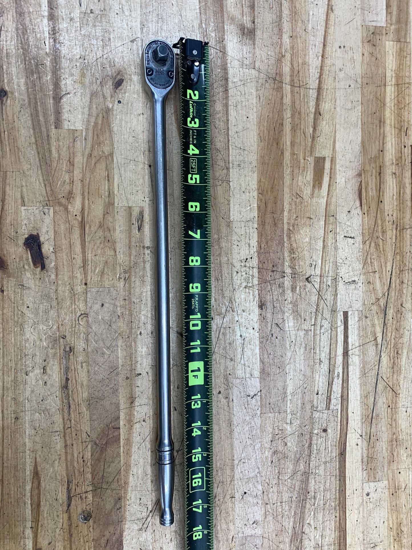 Snap On 3/8" Extra Long Ratchet Chrome FLL80