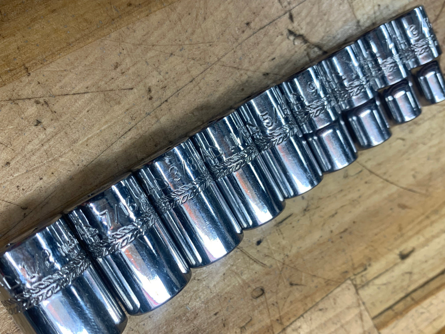 Mac Tools SAE 1/4" Socket Set  9pc