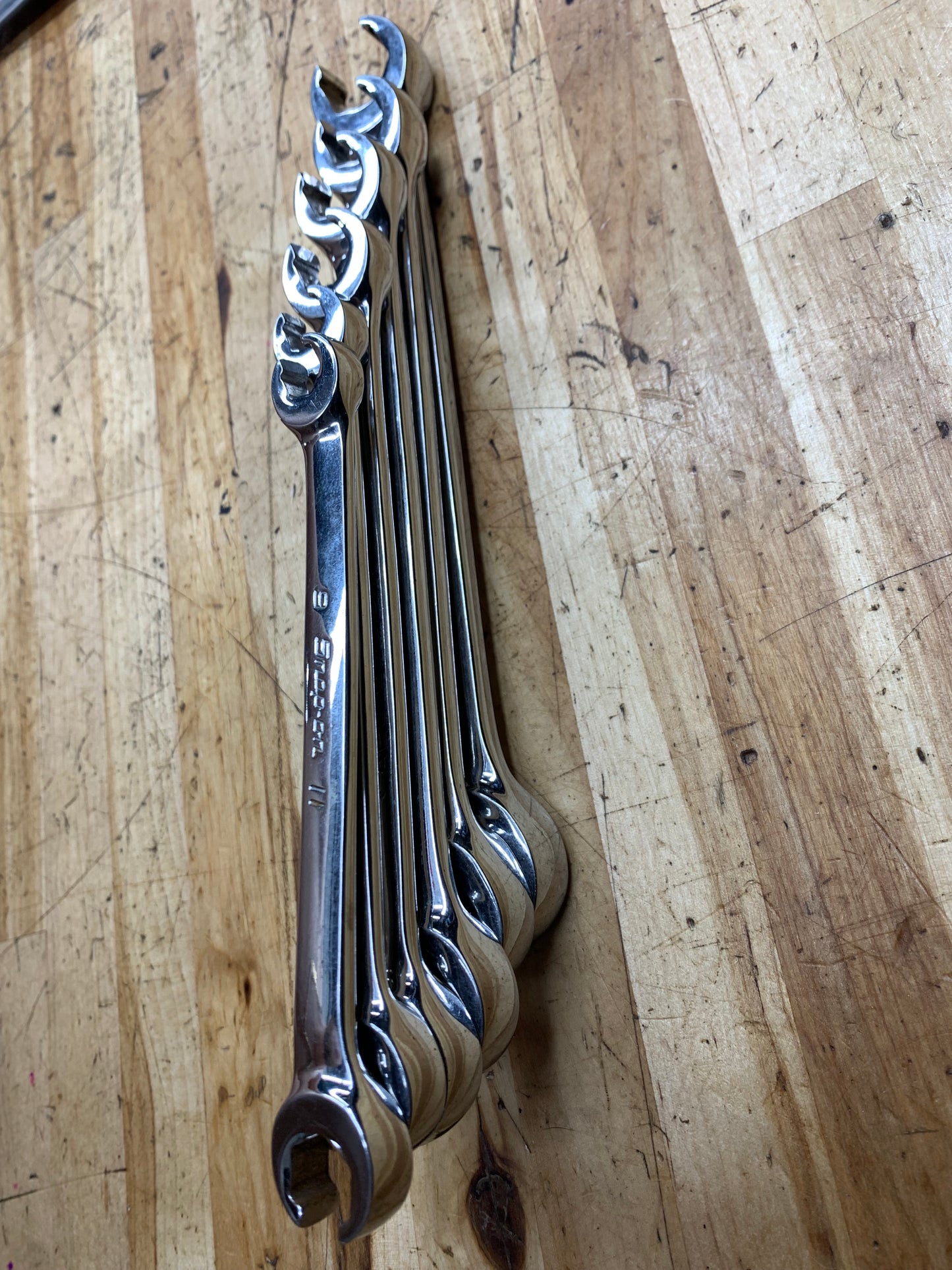 Snap On Metric Flare Wrench Set 9-21mm 6pc USA RXFMS606B