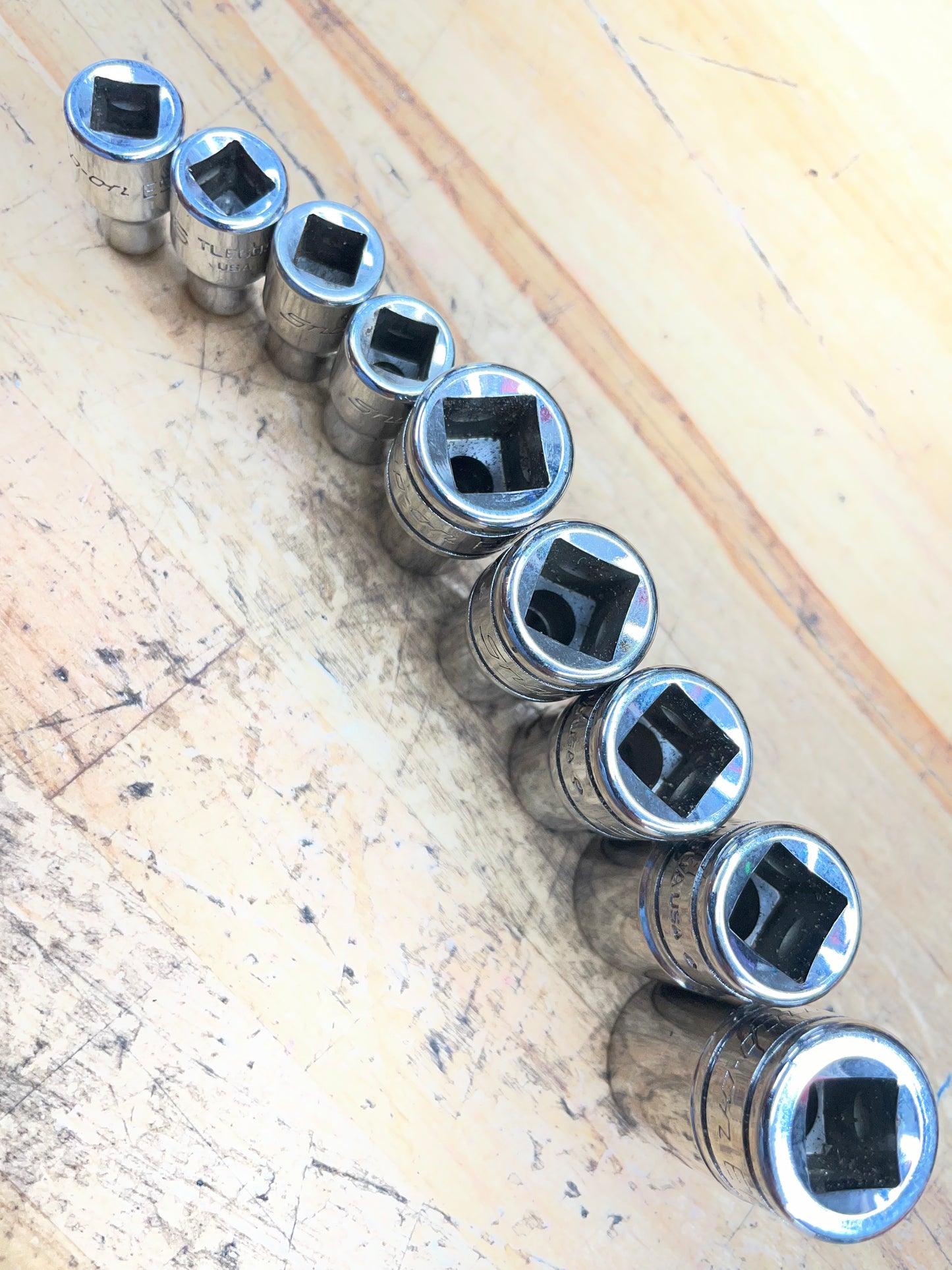 Snap On E-Torx Shallow Socket Set E5-E18 9pc USA