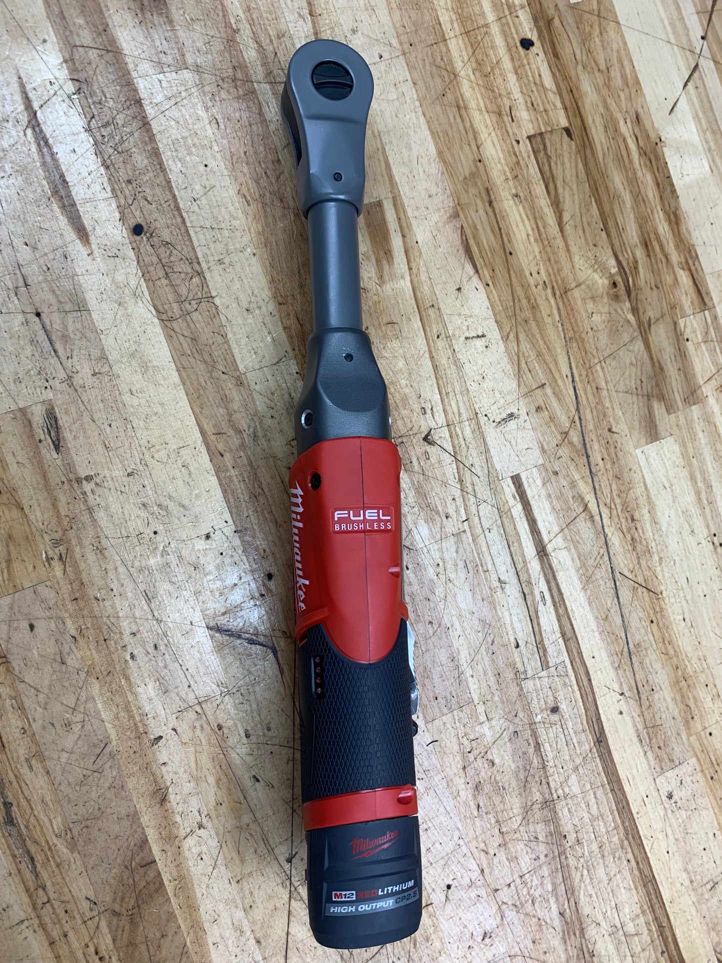 Milwaukee 3/8" Fuel M12 Long Neck Ratchet WITH BATTERY 2560-20