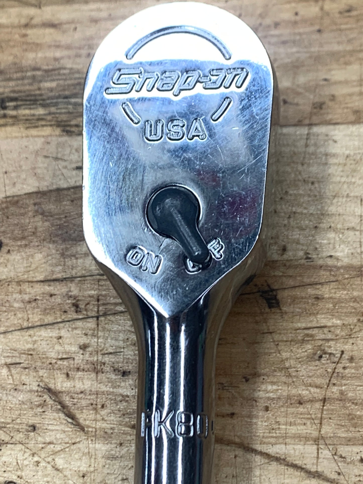Snap On 3/8” Stubby Ratchet USA FK80