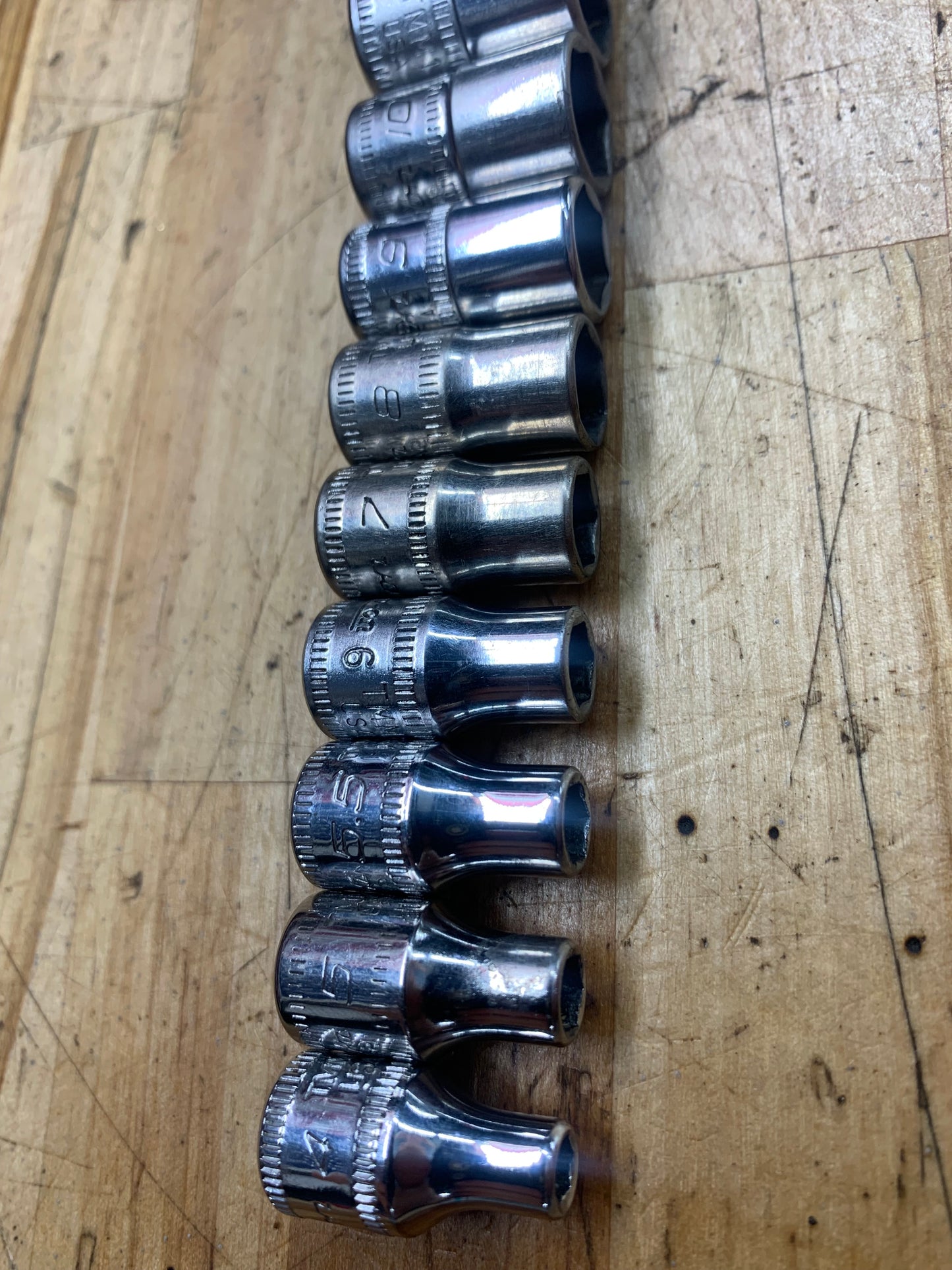 Snap On 1/4" Shallow Socket Set Metric 13pc