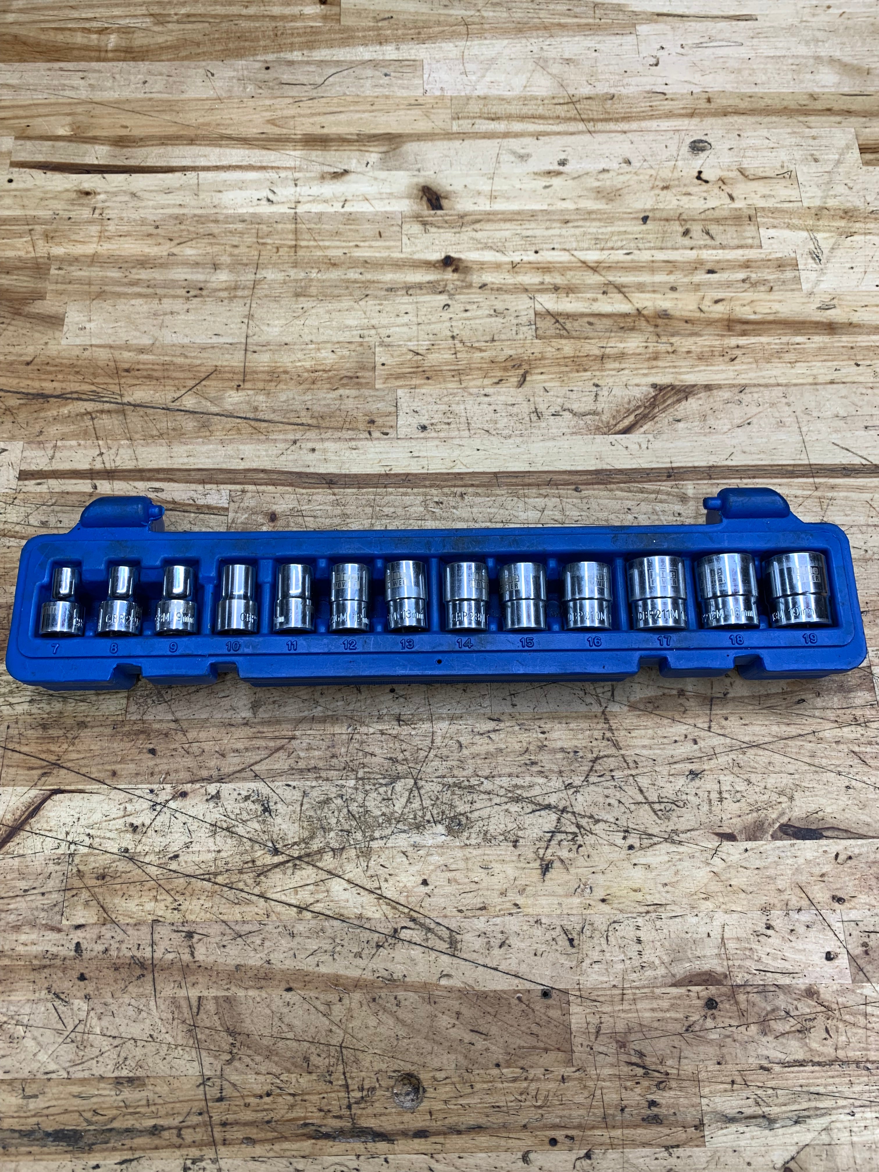 Blue Power by Cornwel 3/8” Metric Shallow Socket Set CBP2M – MRC Tools LLC