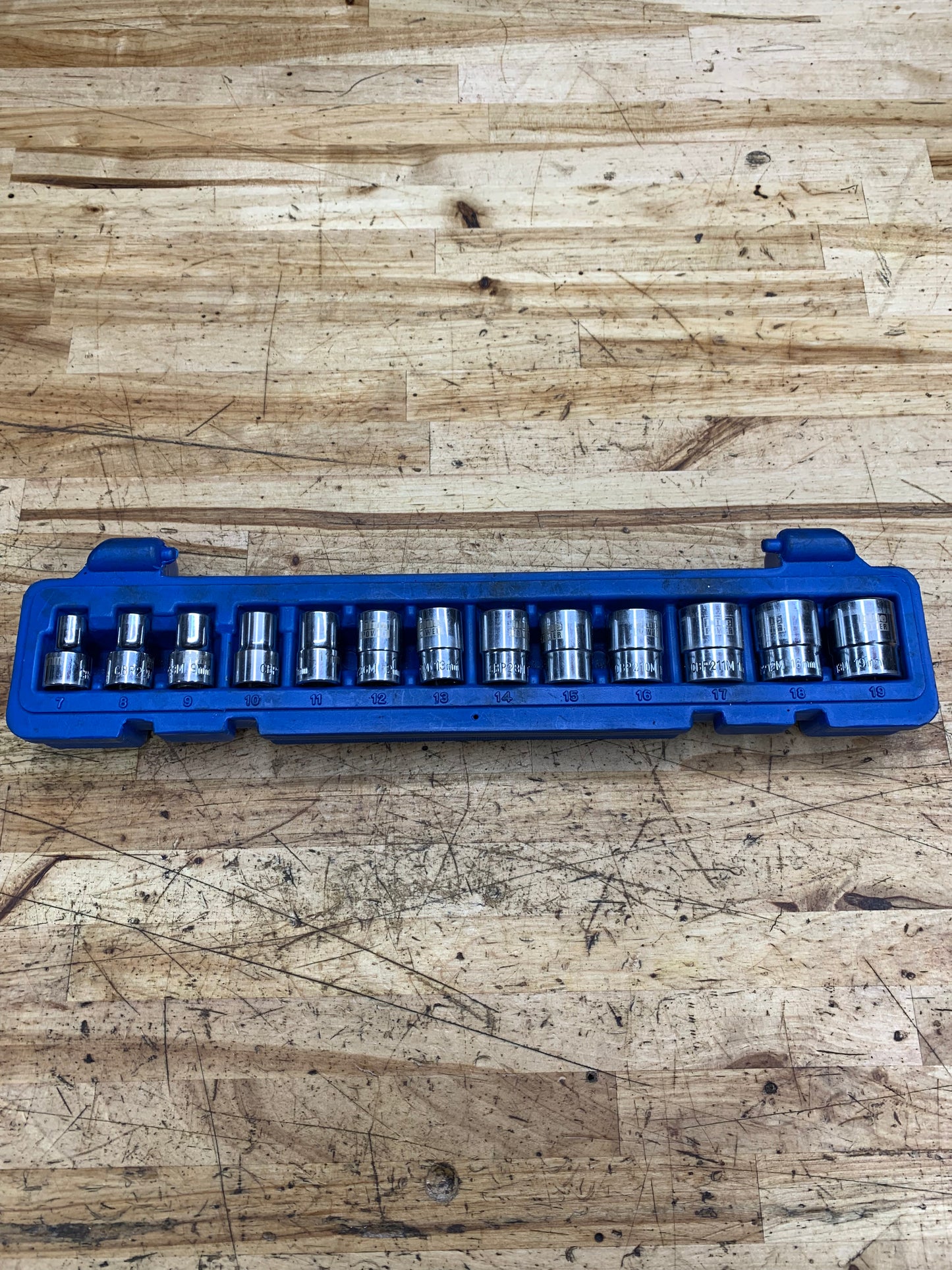 Blue Power by Cornwel 3/8” Metric Shallow Socket Set CBP2M