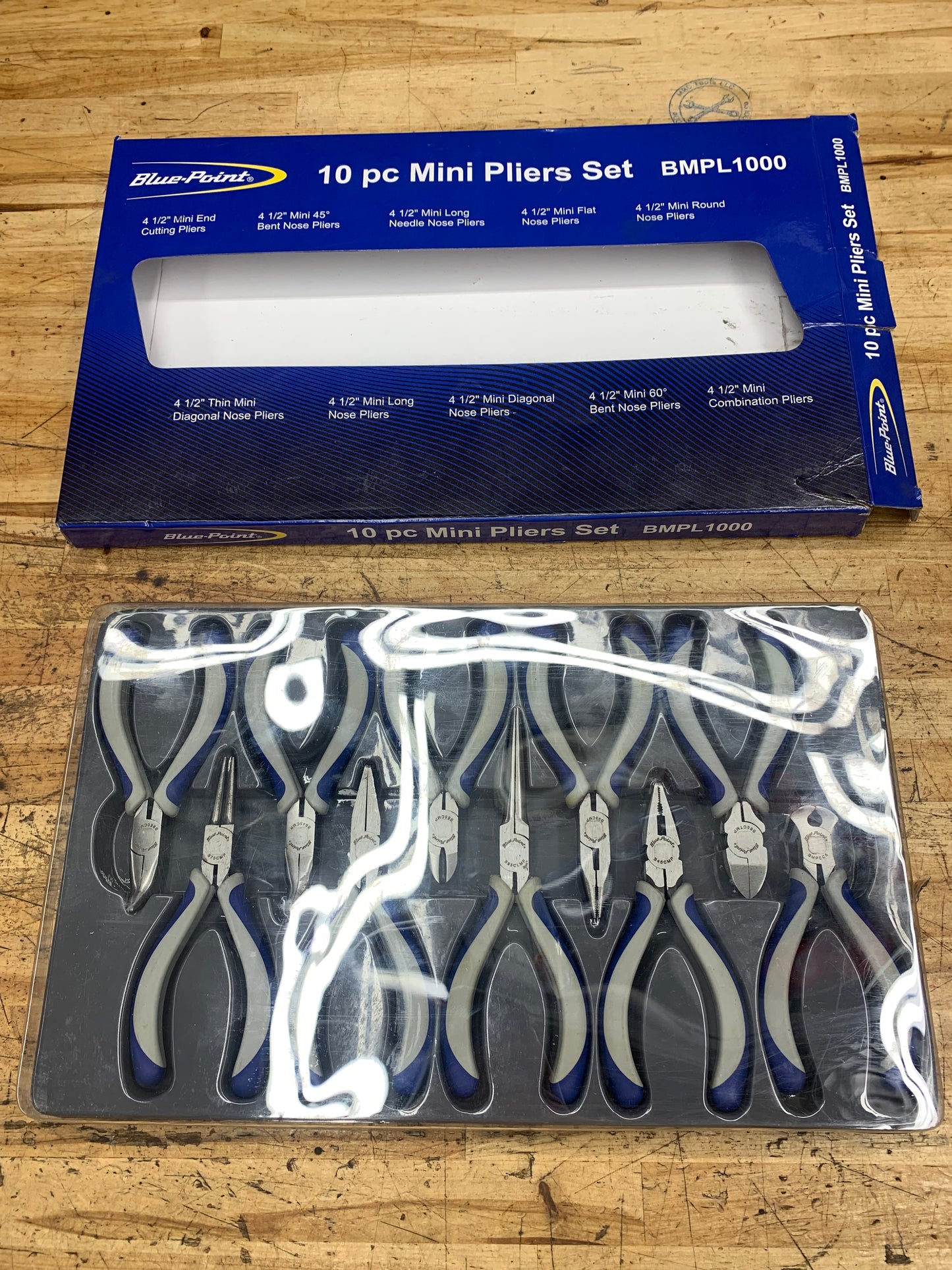 Blue Point 10pc Mini Plier Set BMPL1000