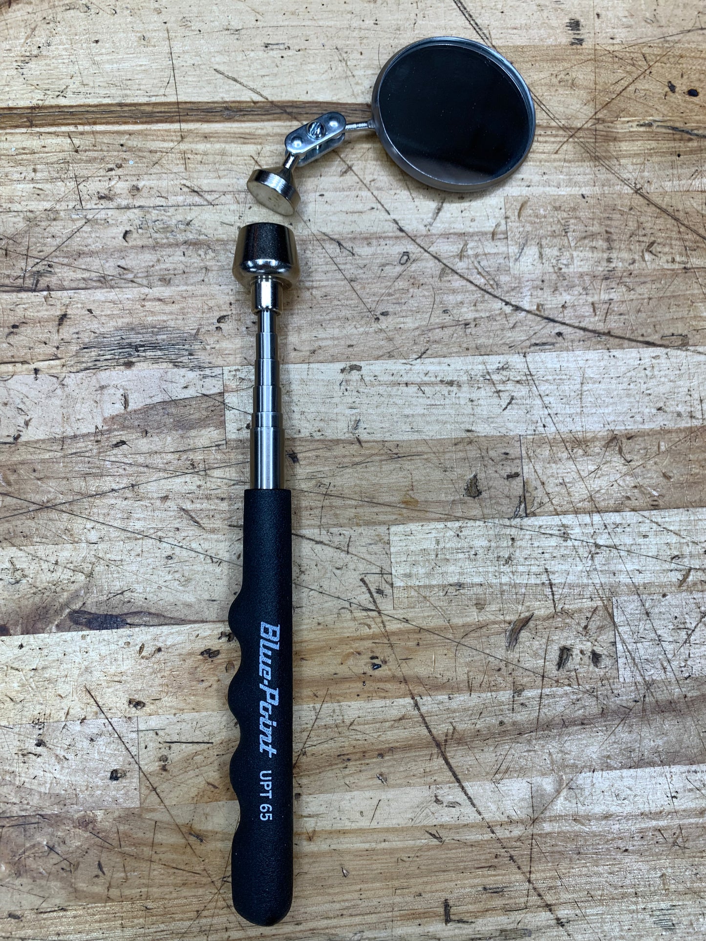 Blue Point Magnetic Retrieval/Inspection Mirror Combo Tool UPT65