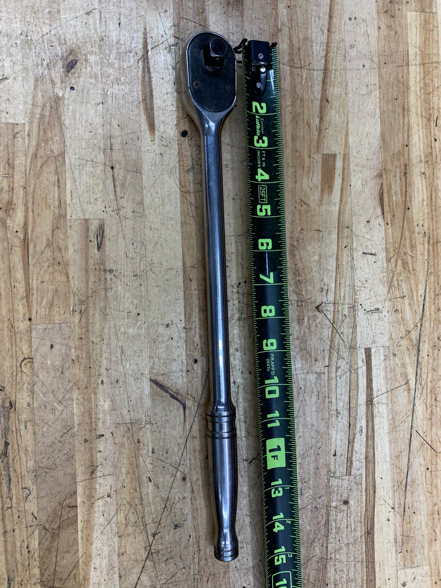 Snap On 1/2" Long Ratchet Fine Tooth SL80