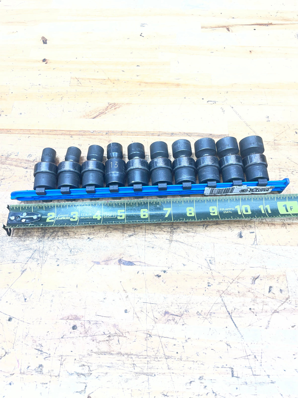 Matco 3/8" Metric Swivel Universal Socket Set 10pc 10-19mm SBUPM106V