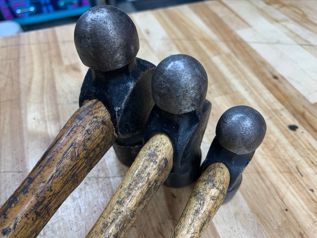 Matco Ball Peen Hammer set 3pc 8oz 16oz 24oz