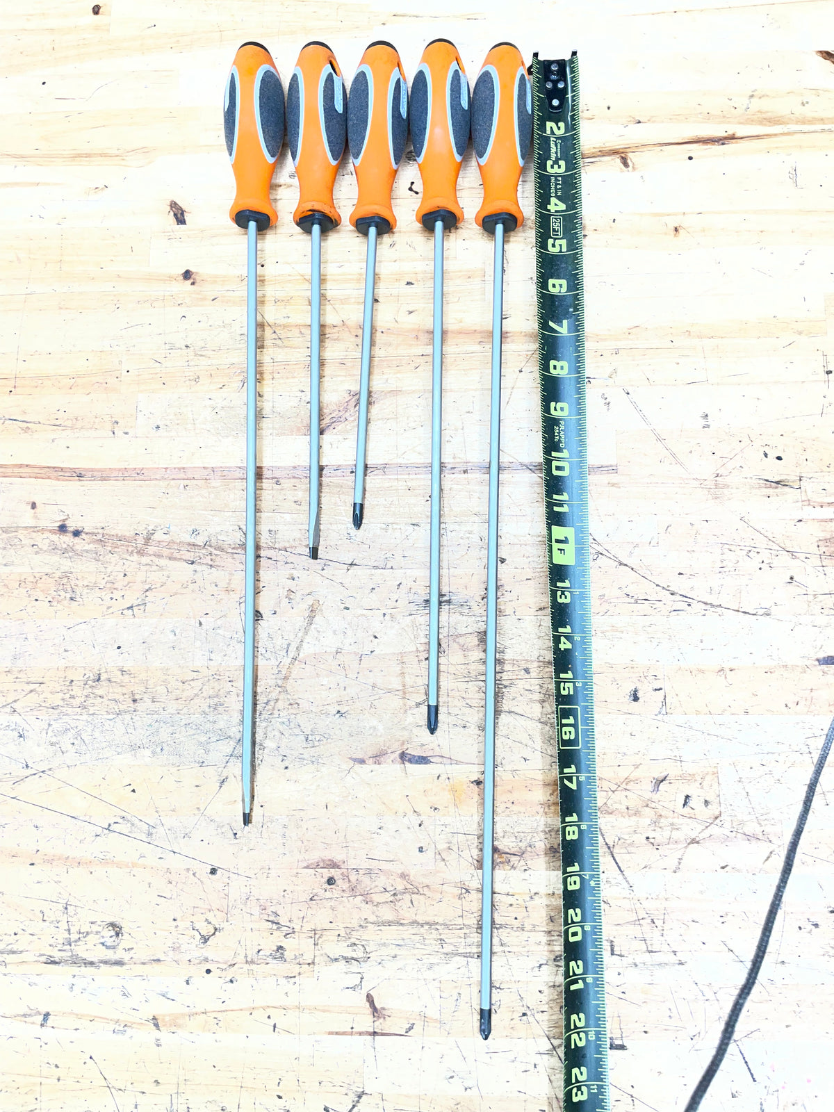 Matco Long Screwdriver Set 5pc GERMANY SSPO5XLCA