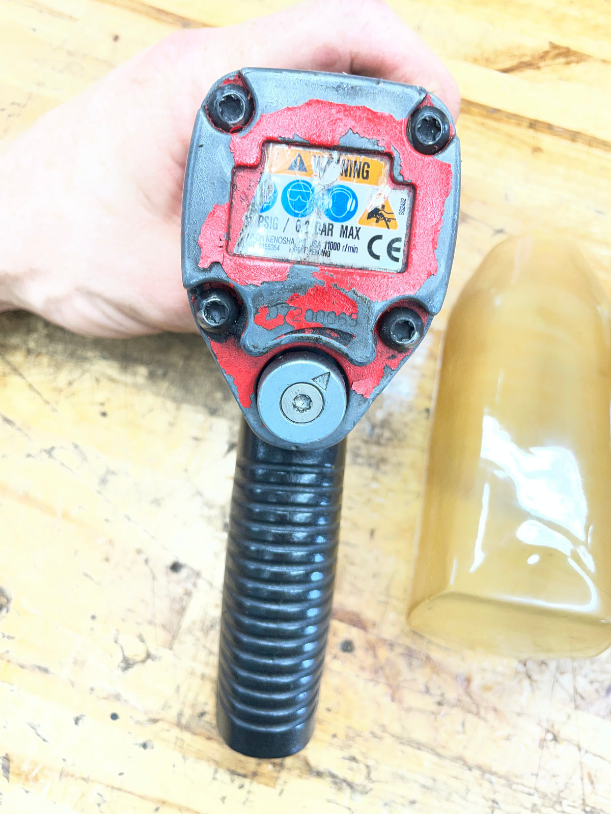 Snap On 3/8” Air Impact Wrench Pneumatic USA MG31