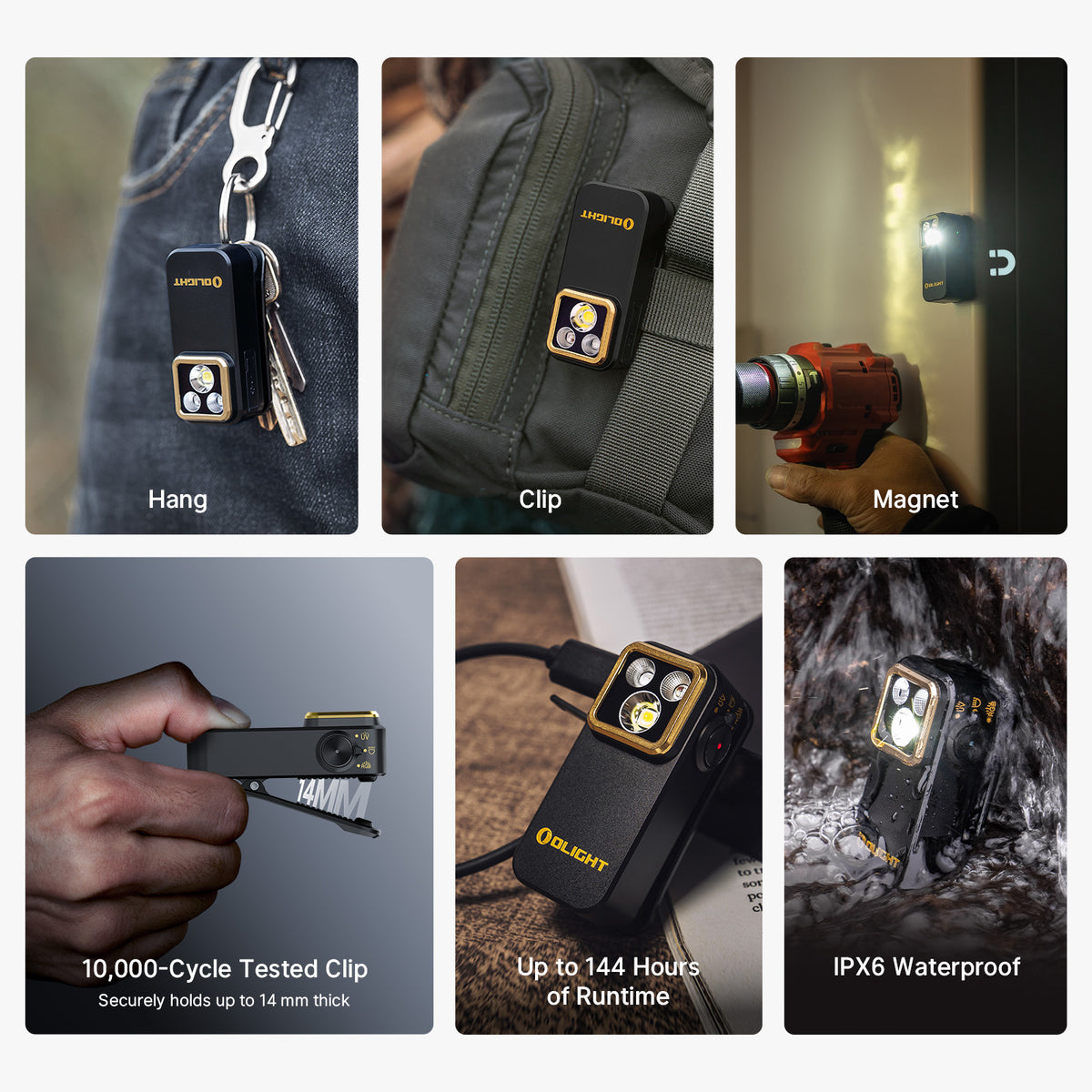 Olight Oclip Pro S Multifunctional EDC Clip Flashlight BRAND NEW