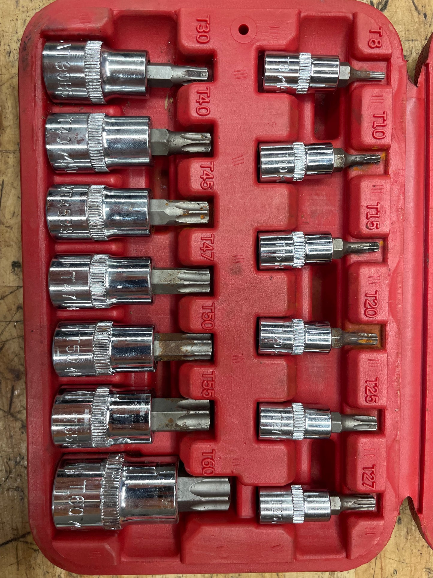 Mac Tools 13pc Torx Socket Set ST13B