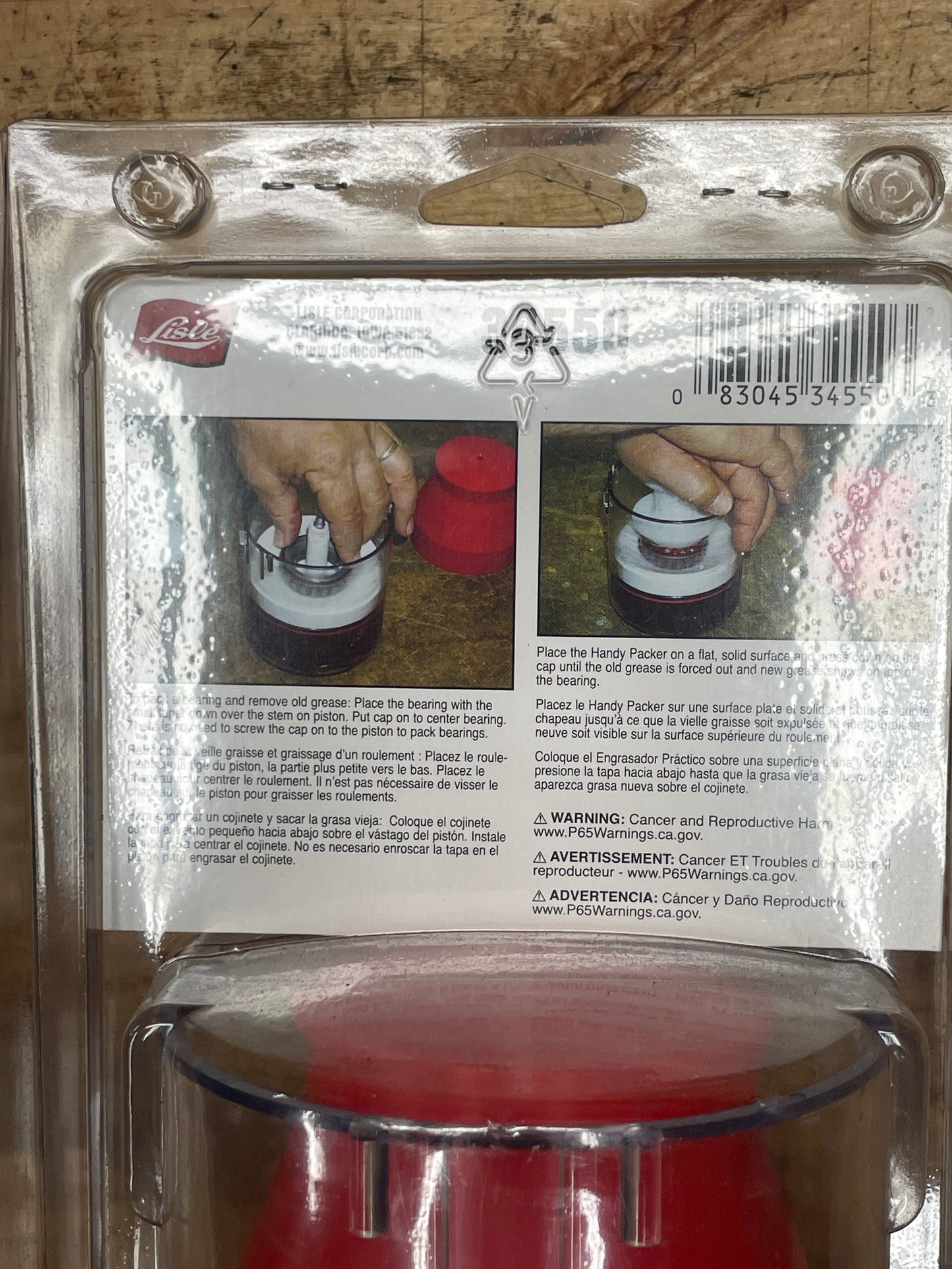 Lisle Handy Packer Bearing Packer 34550