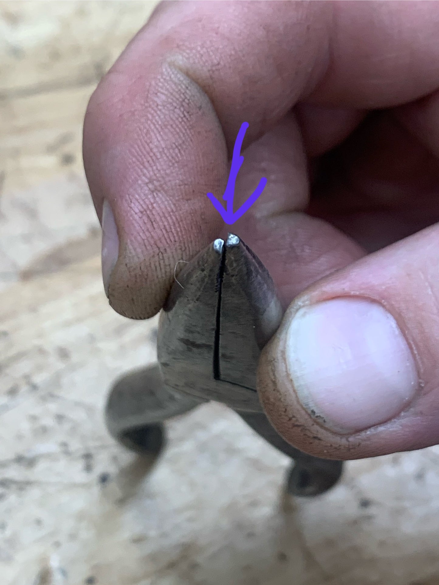 Snap On Vintage Vacuum Grip Needlenose Pliers USA 96