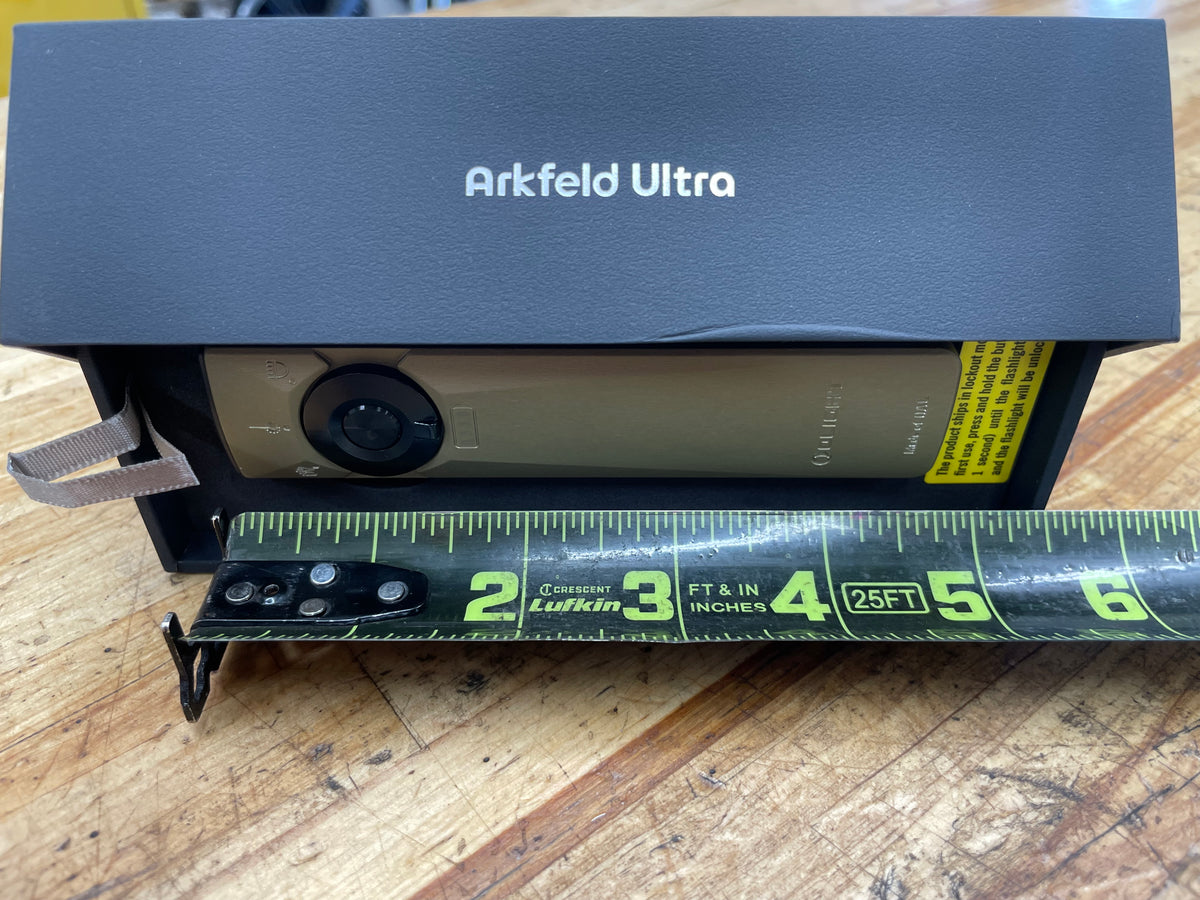 Olight Arkfeld Ultra 3-in-1 EDC Flashlight UV/Laser Olive Green BRAND NEW