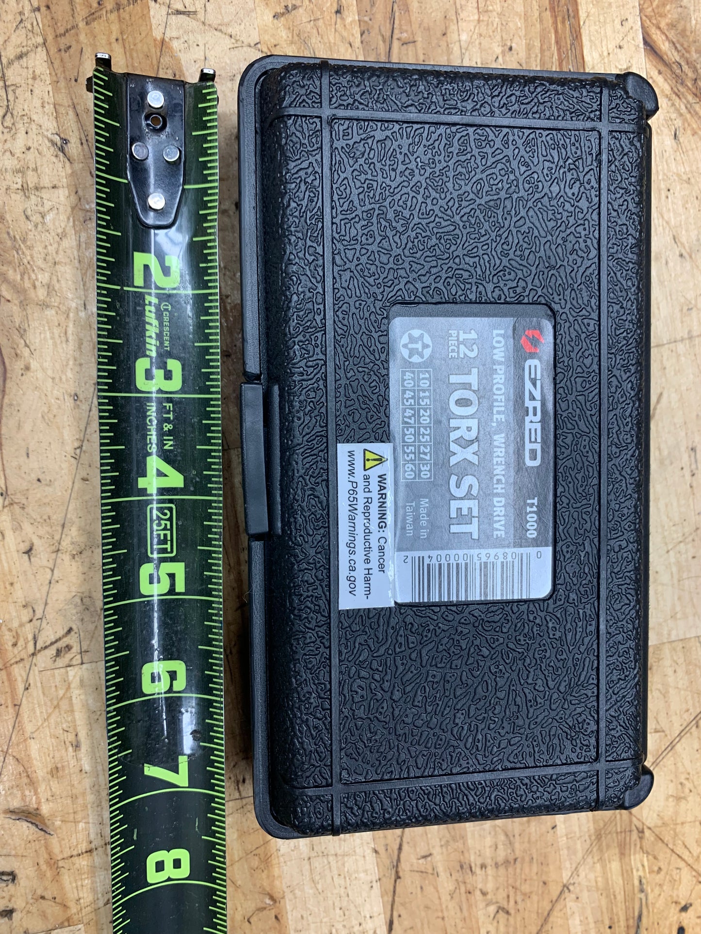 EZRed Torx Wrench Bits 12pc T1000