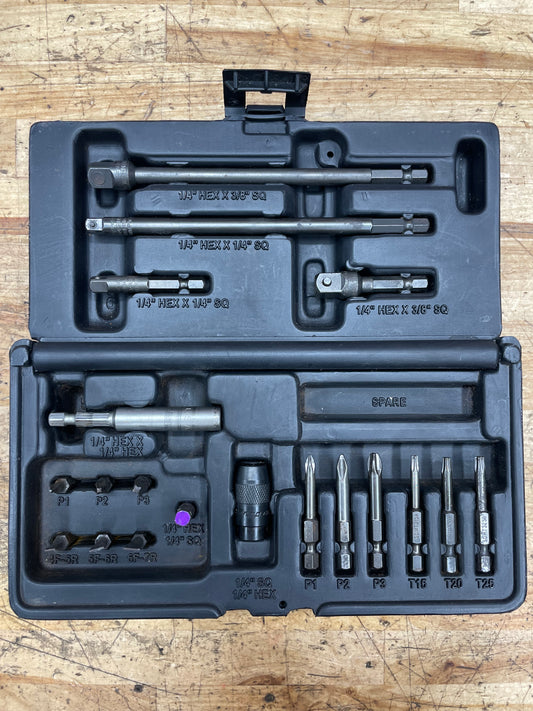 Snap On Hex Bit and Extenstion Set USA SDMEXT19K