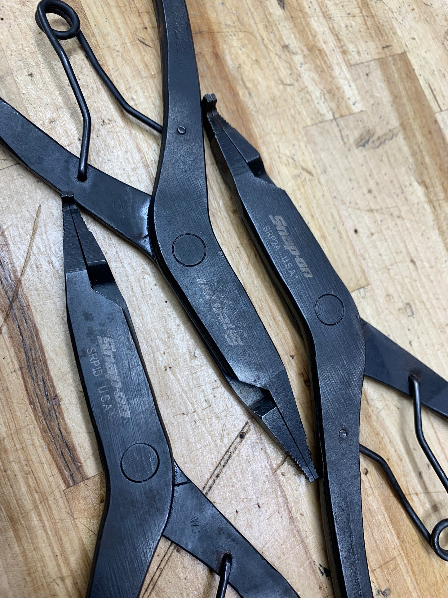 Snap On Snap Ring Transmission Pliers 3pc. set USA   SRP2A