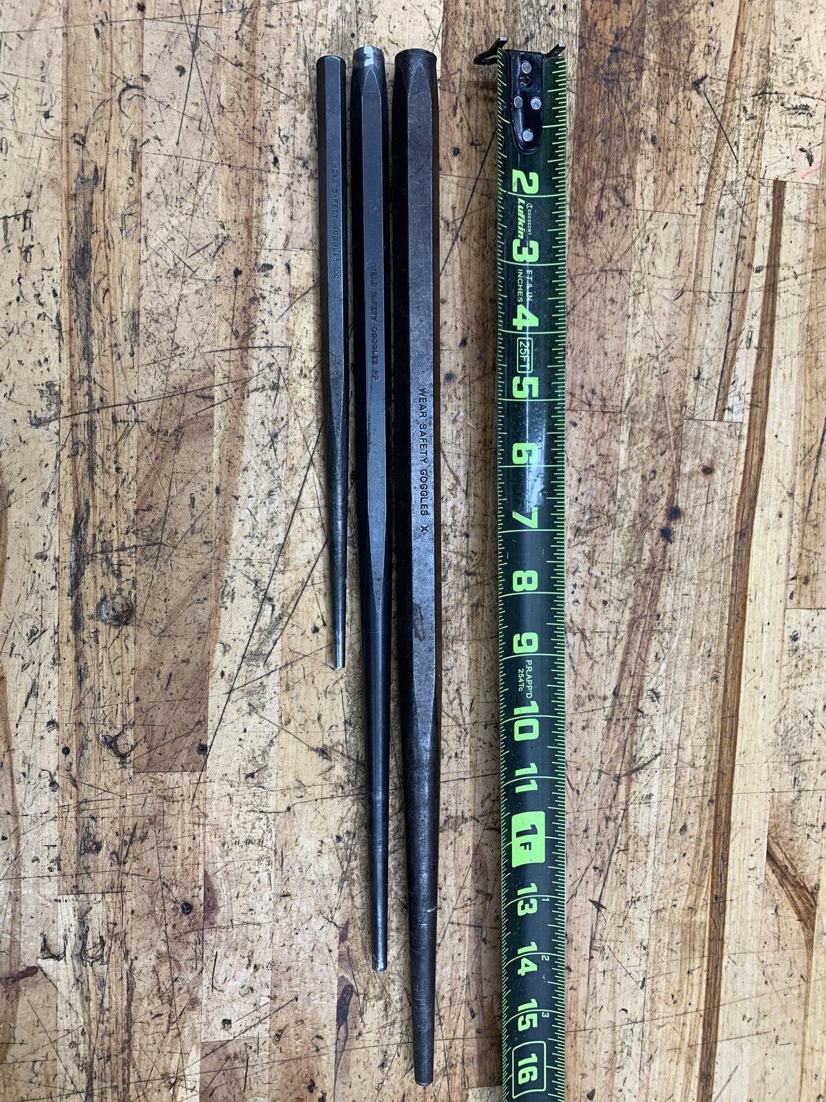 Matco* Long Taper Drift Punch Set 3pc USA