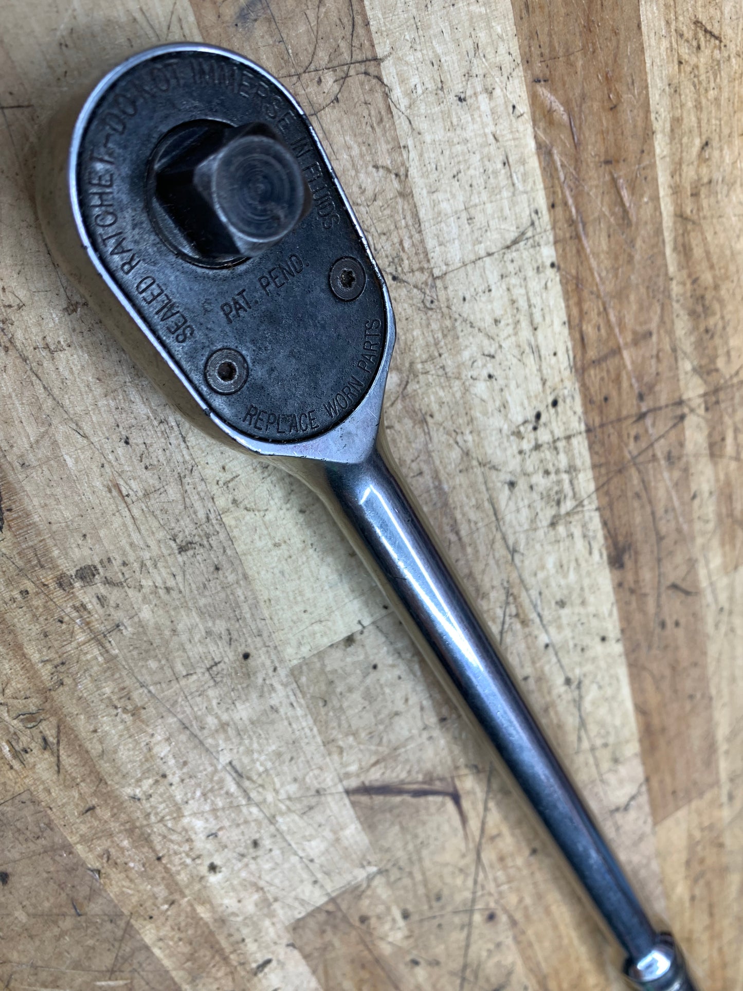 Snap On 1/2" Long Ratchet Fine Tooth SL80