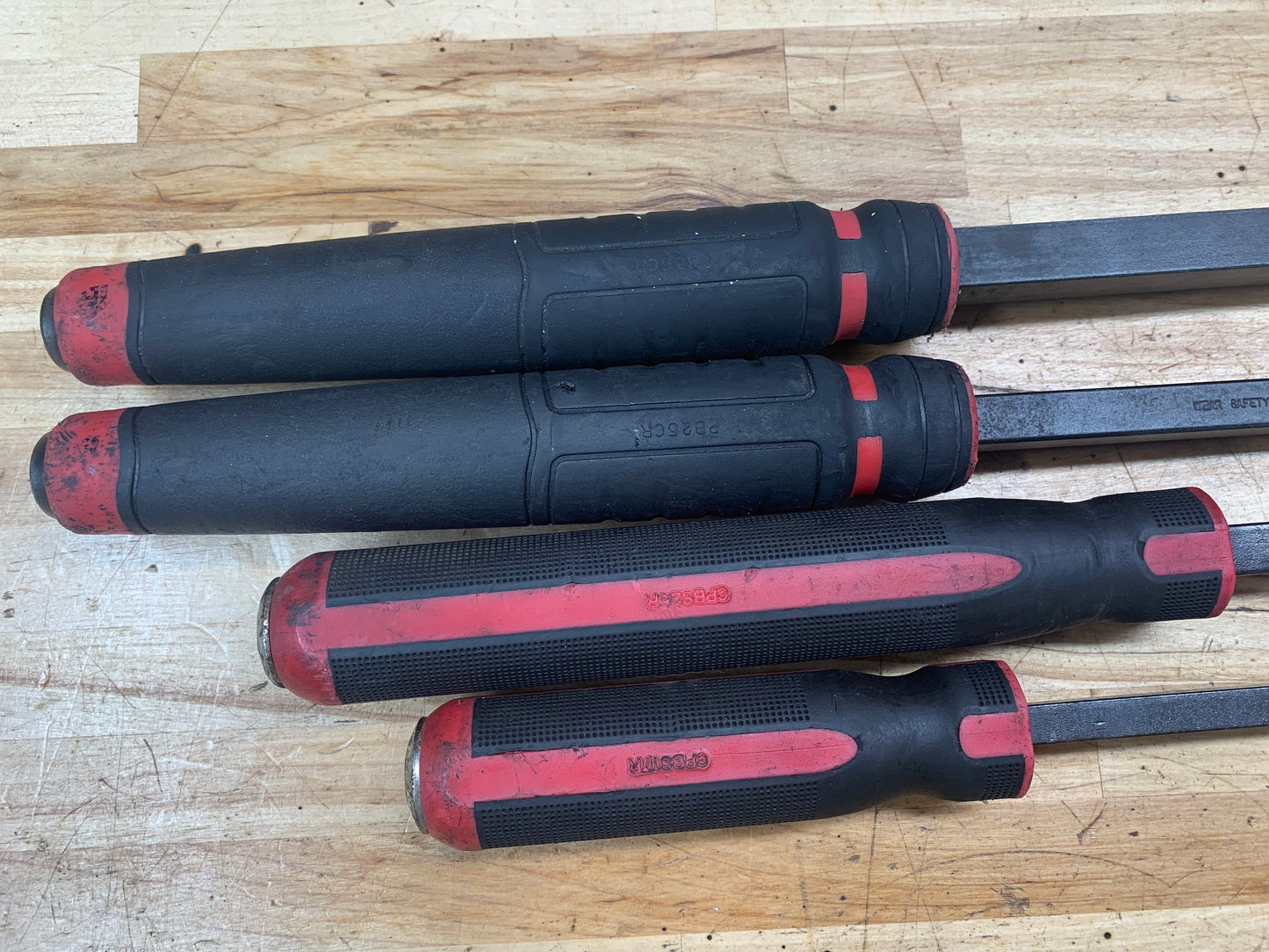 Mac tools striking prybar set 4pc