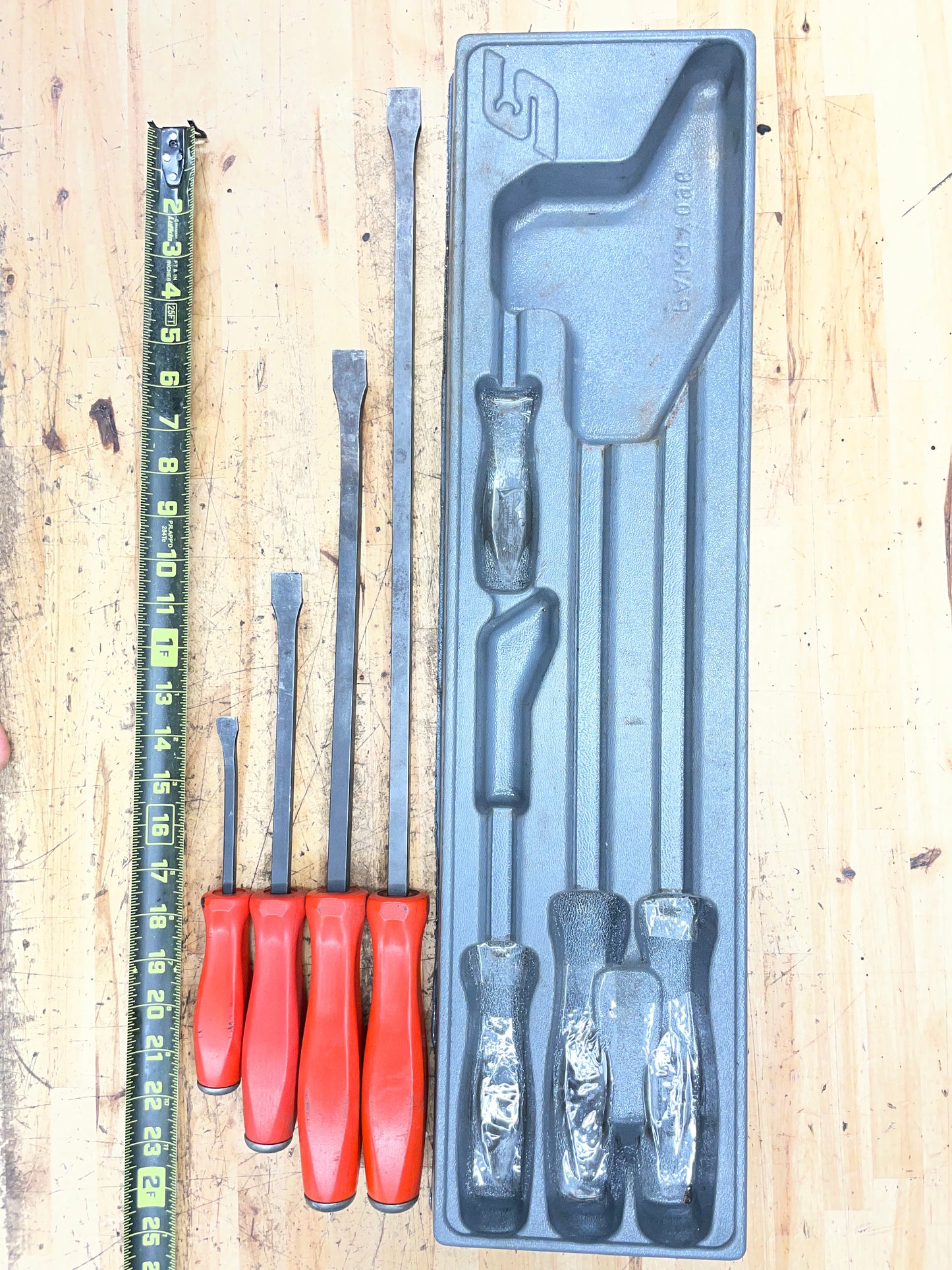 Snap On Striking Prybar Set 4pc. USA SPB704