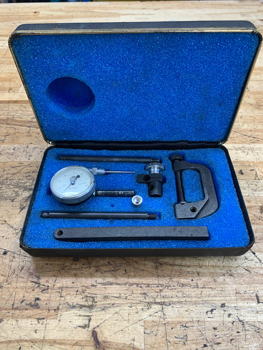 Mac Tools Vintage Dial Test Indicator Kit USA 200