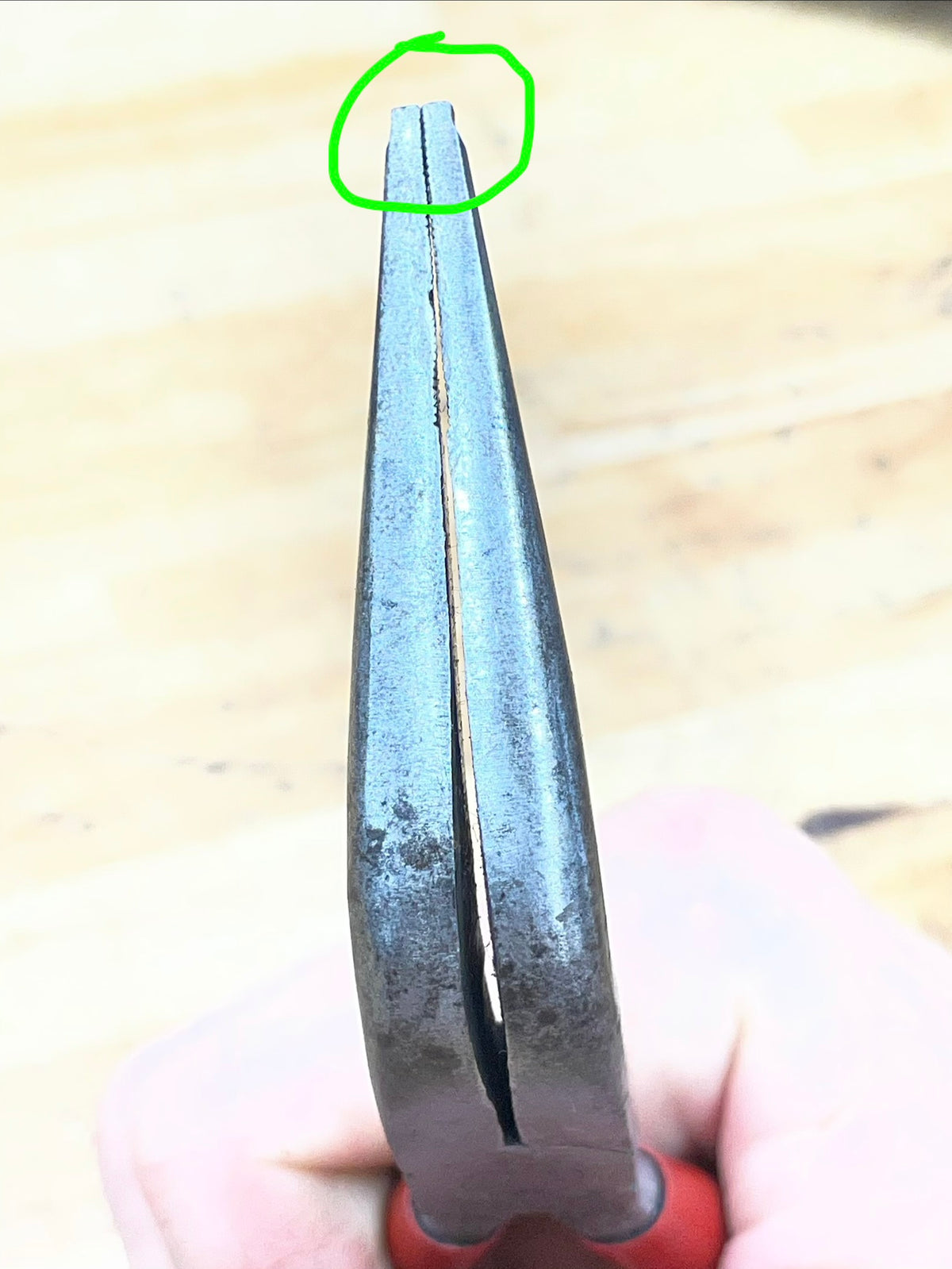 Snap On 90 Degrees Bent Needlenose Pliers 497CCP