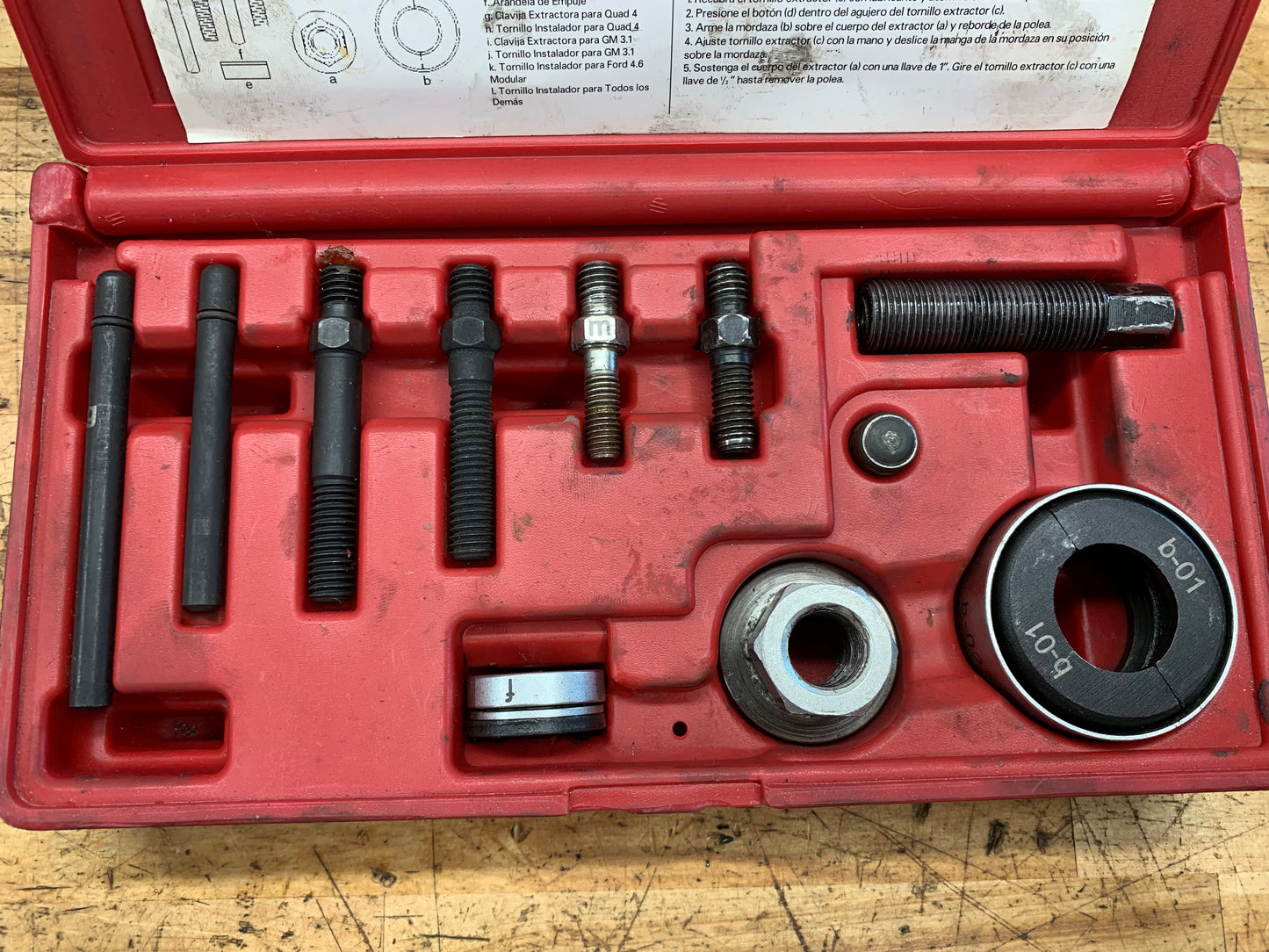 Matco Pulley Puller And Installer Set MST93A
