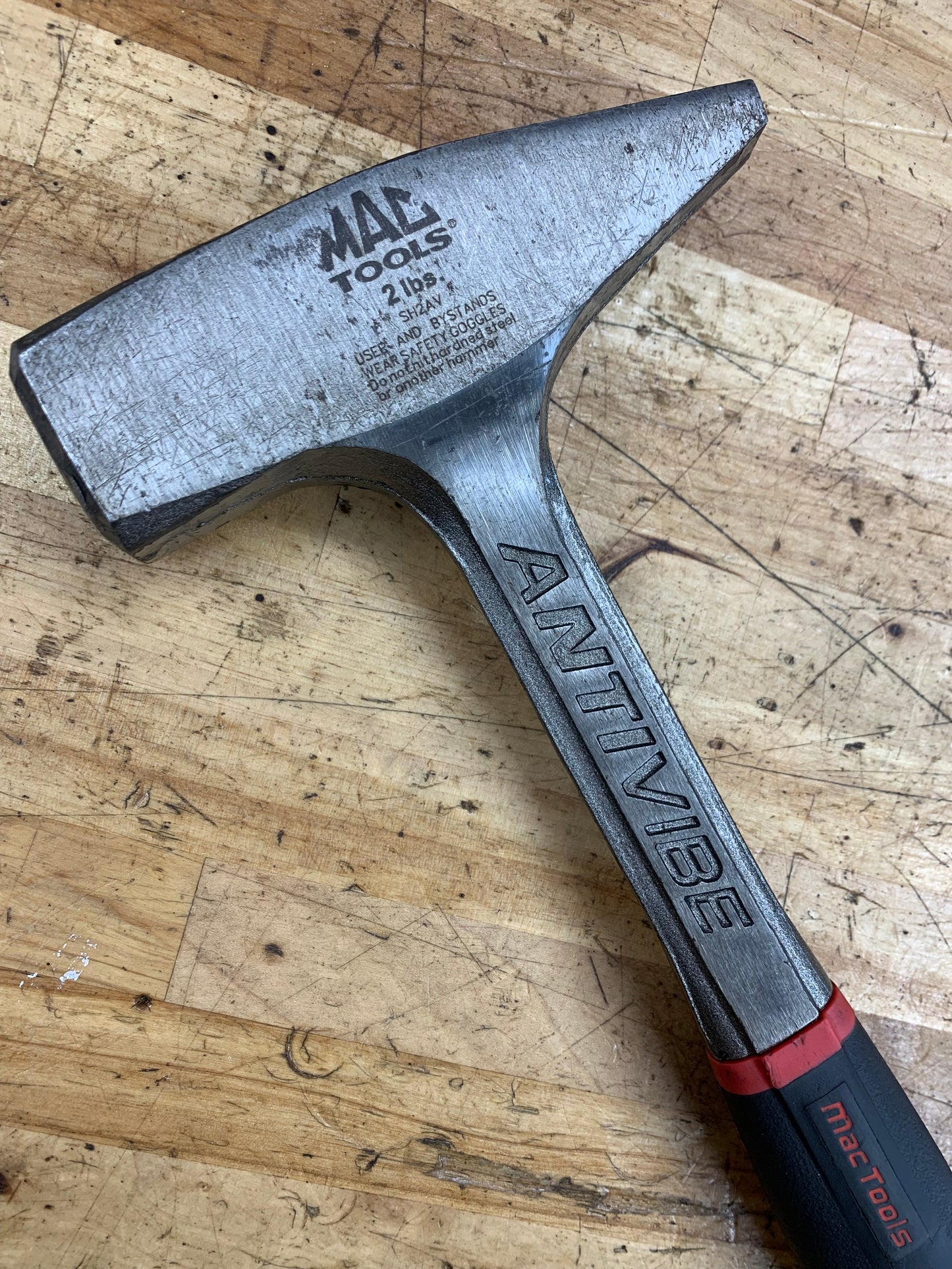 Mac Tools 2lb Cross Peen Anti-Vibe Hammer SH2AV