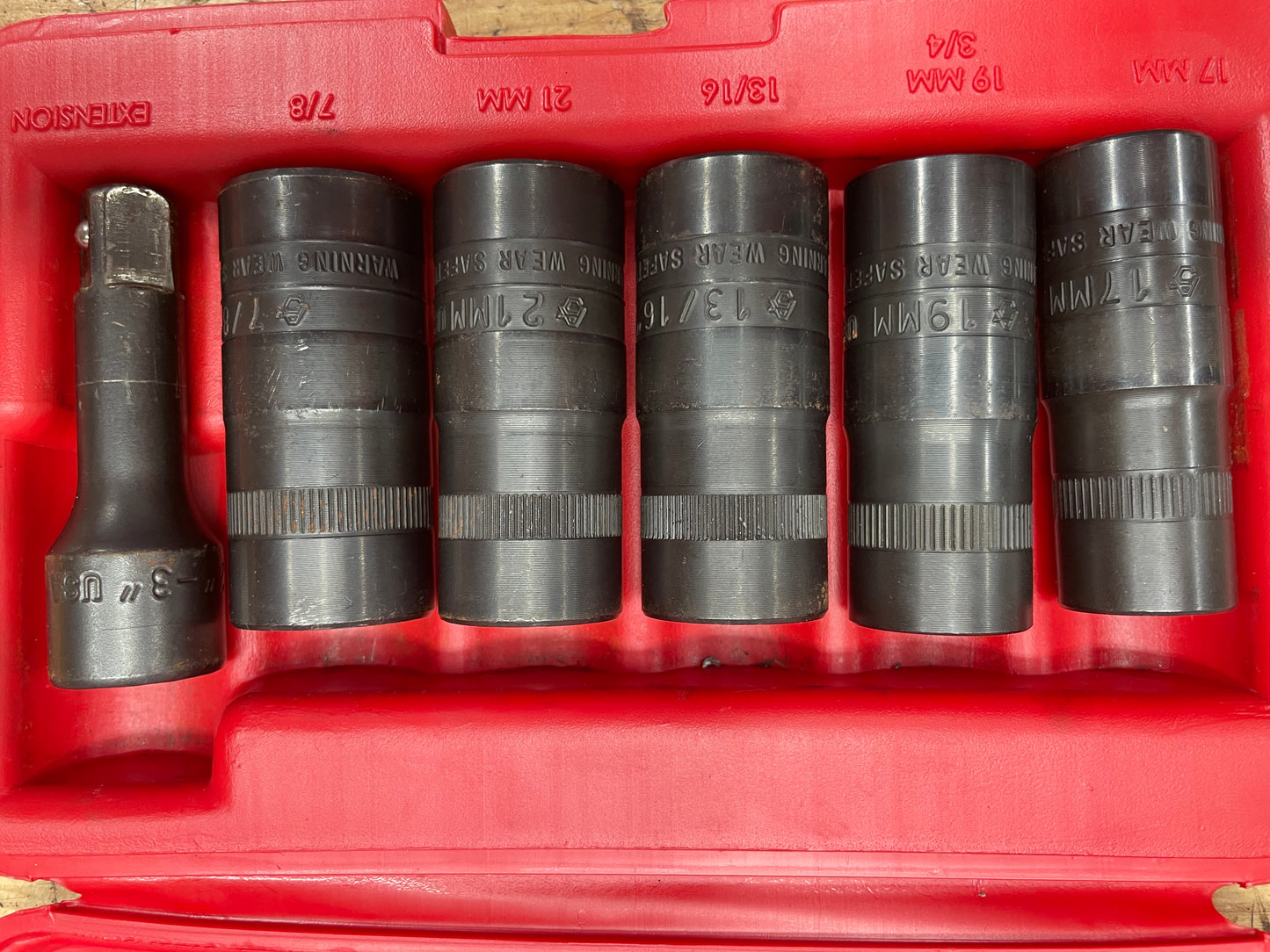Ken Tool Wheel Flip Socket Set Lug/Extractor USA