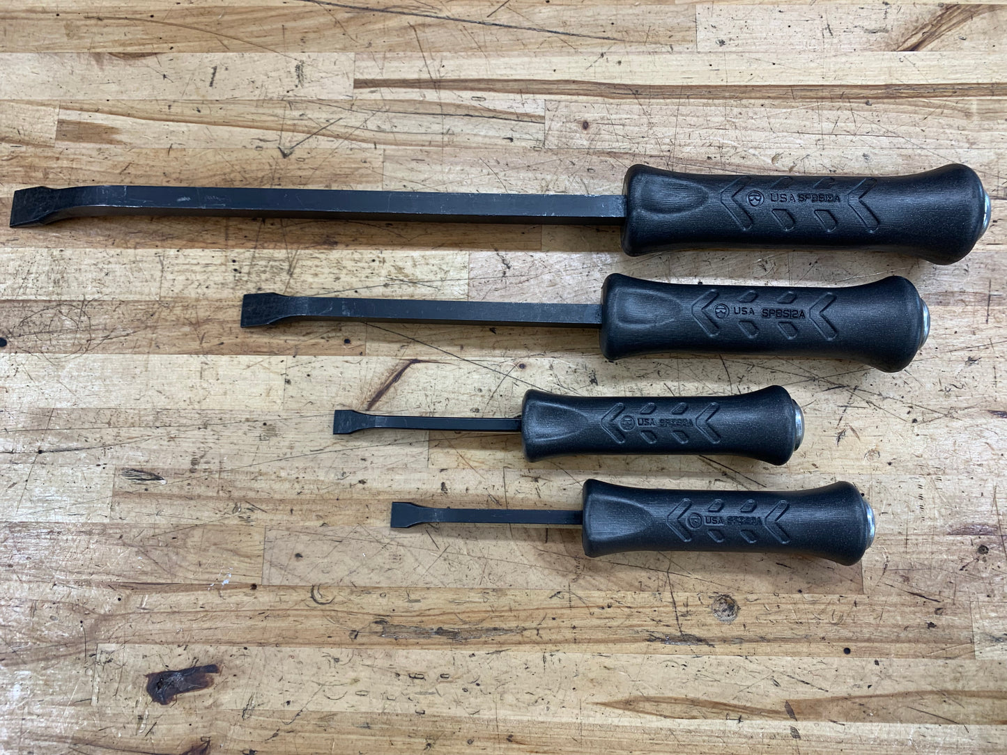 Snap On Striking Prybar Set Titanium 4pc. USA