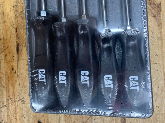 CAT Screwdriver Tray Set 5pc USA 233-1640