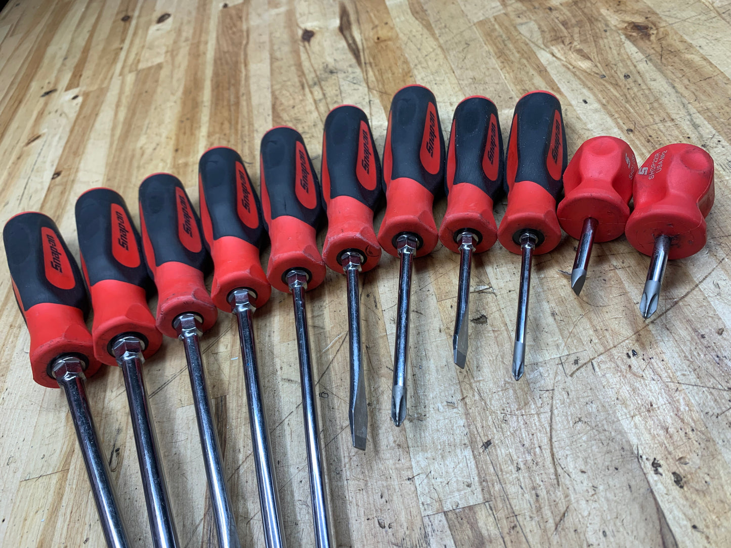 Snap On 11pc Instinct Screwdriver Set USA