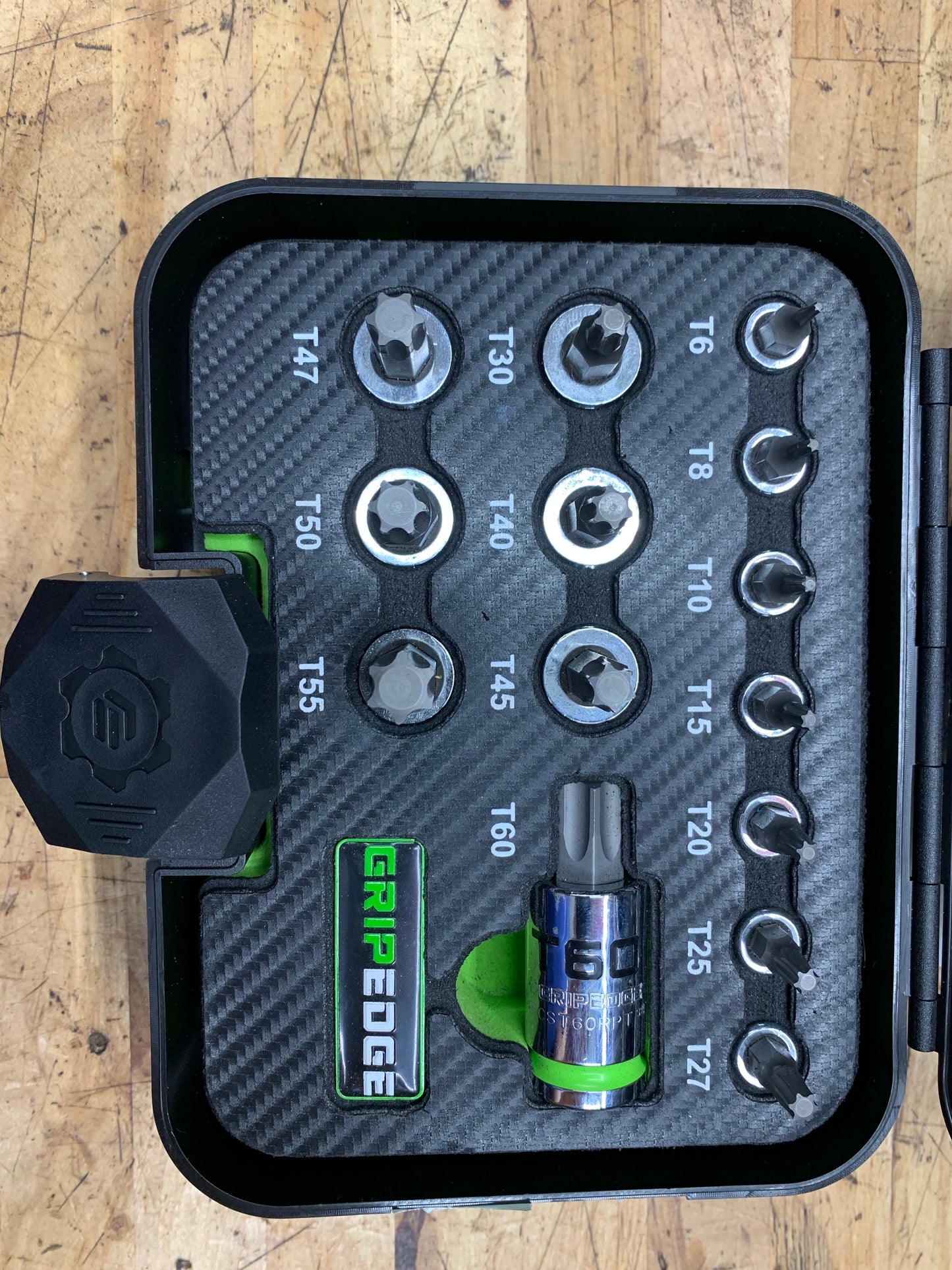 Grip Edge TORX Foam Socket Master Set Case 14pc GE14STSRPT