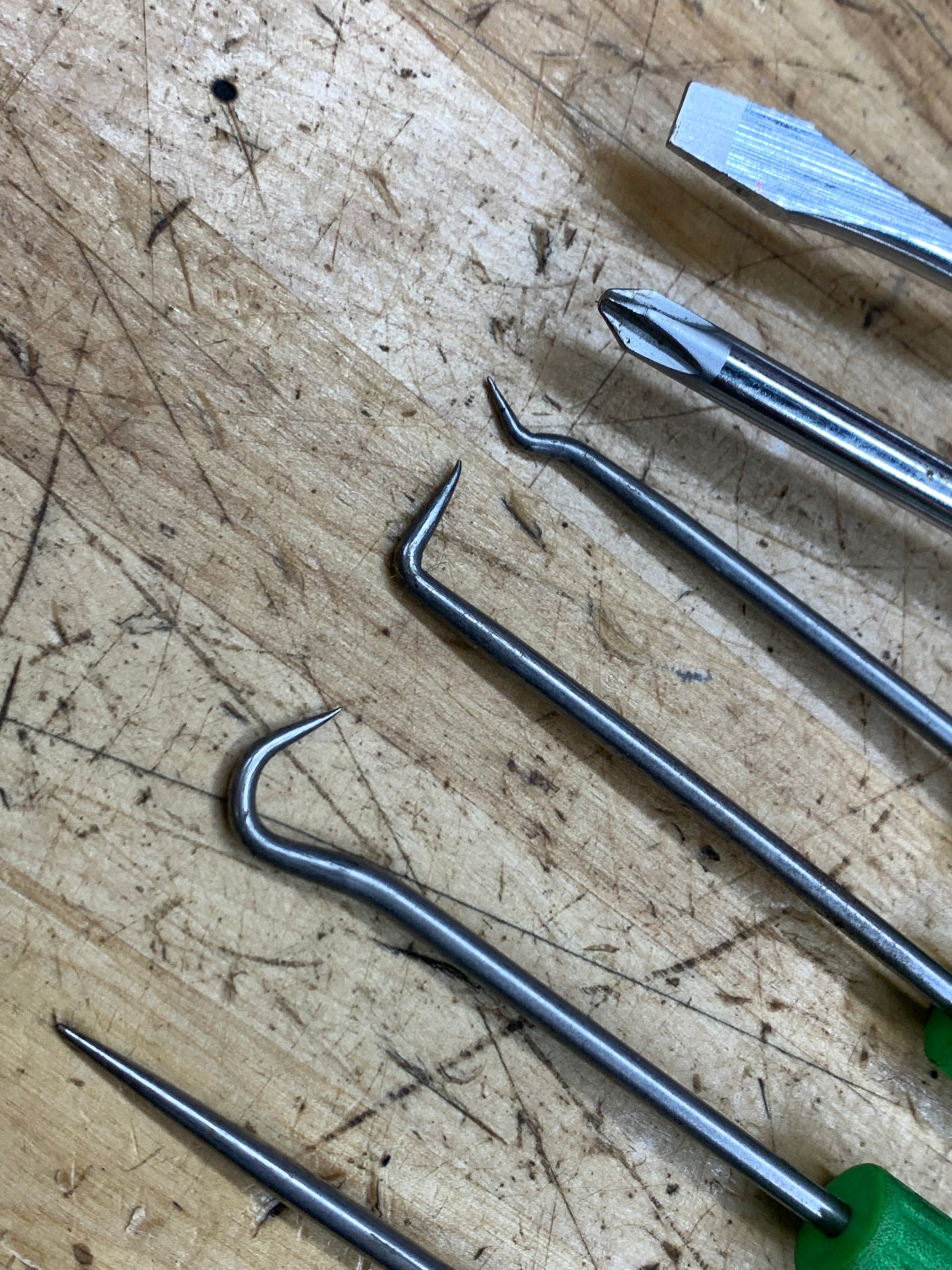 Cornwell (Witte) Mini Pick Set and Screwdriver Pair 6pc